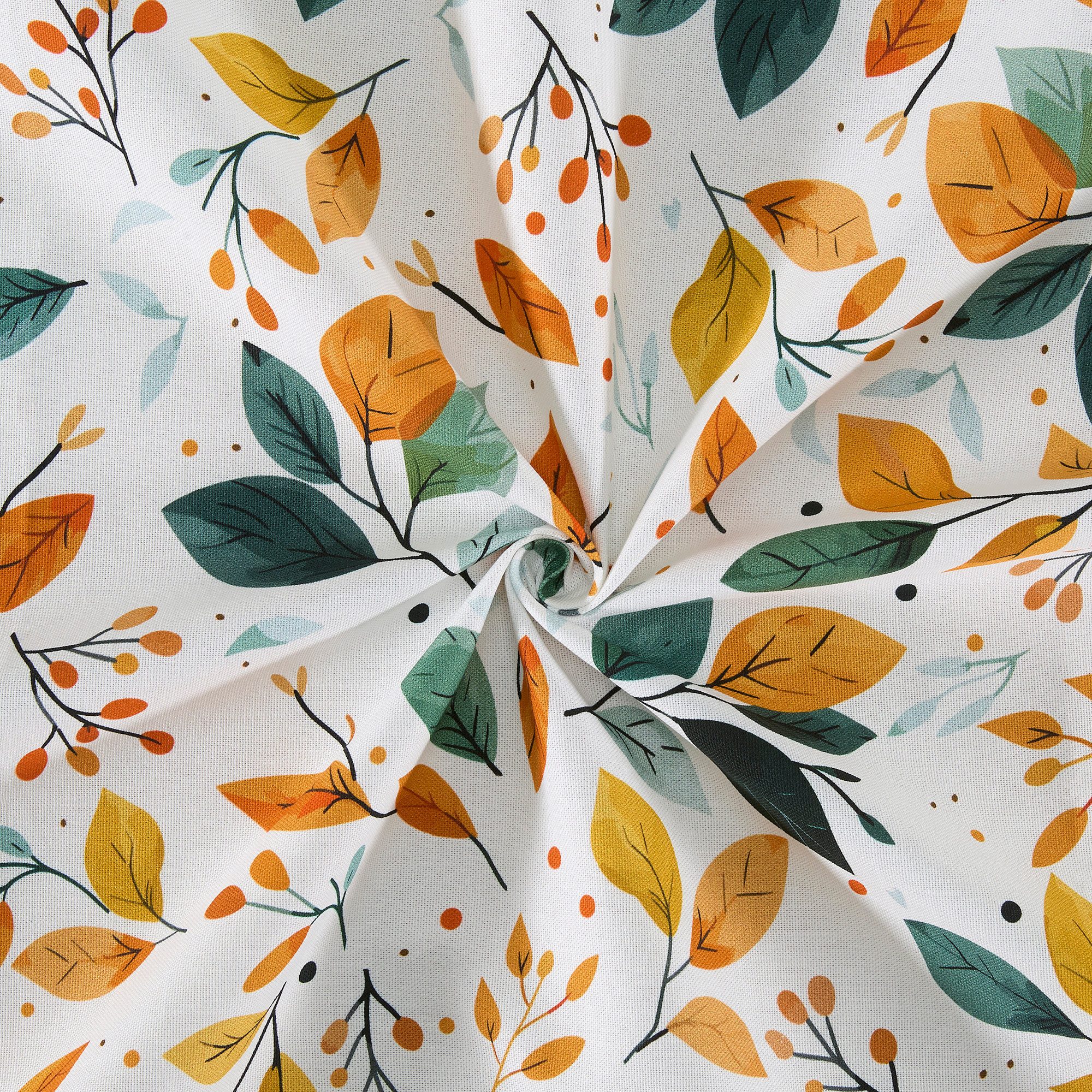 REDBEST Stoffserviette Serviette 6er-Pack, Baumwolle Blatt