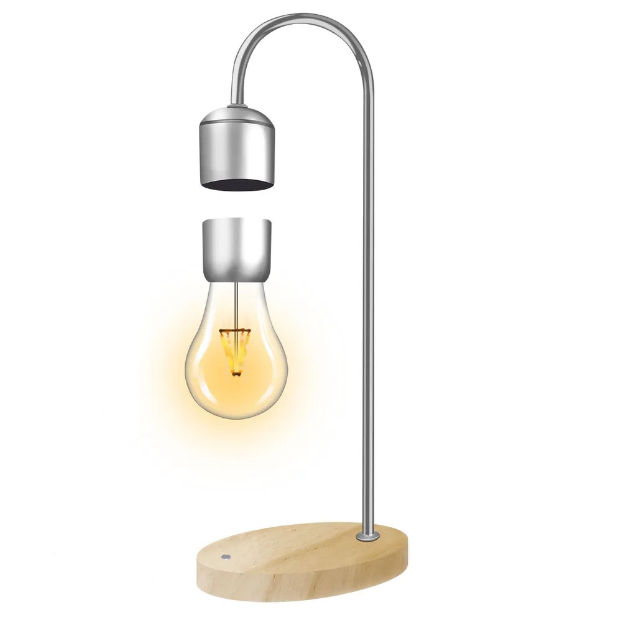 COFI 1453 Schreibtischlampe Nacht-/Schreibtischlampe mit Magnetschwebebahn + induktivem Ladegerät