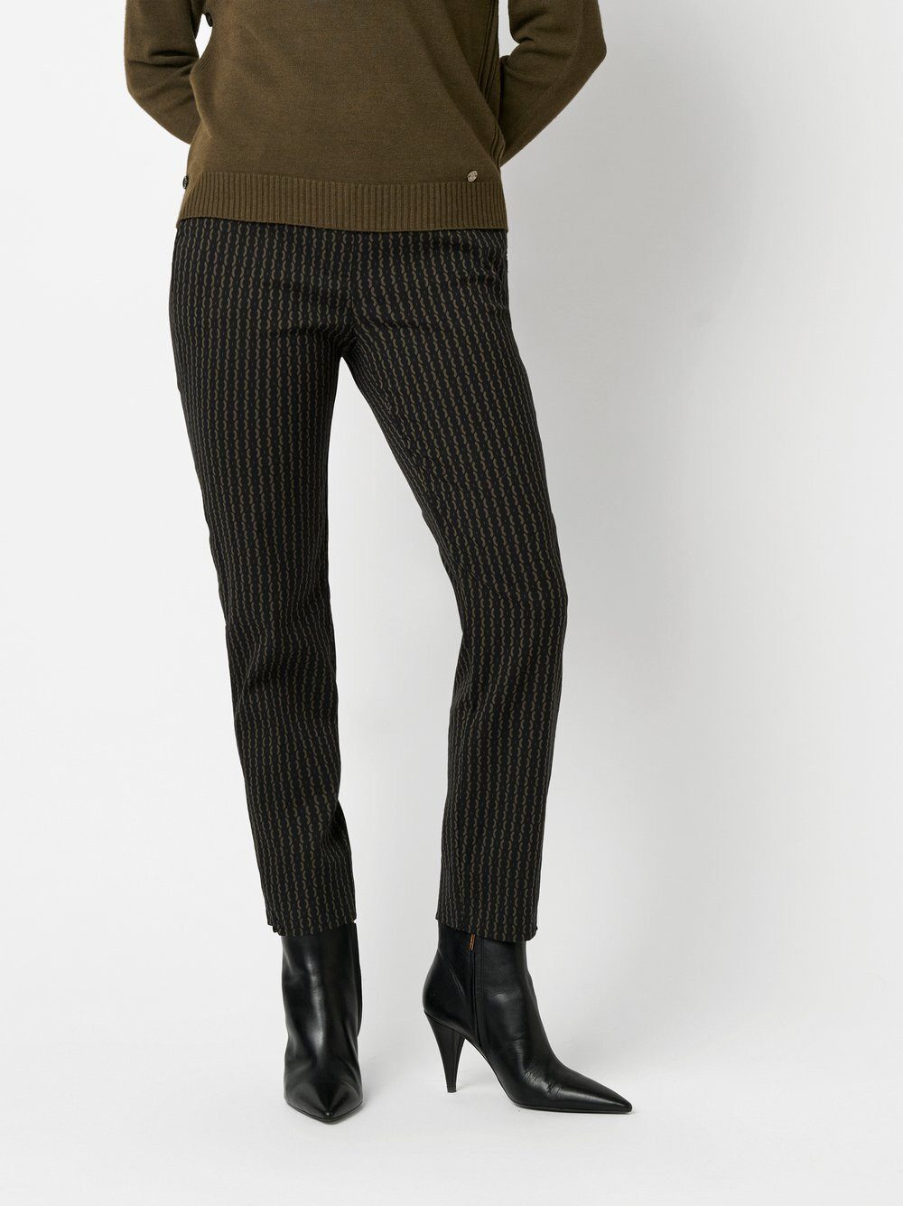 TONI Stretch-Hose Jenny aus hochwertigem Jacquard günstig online kaufen