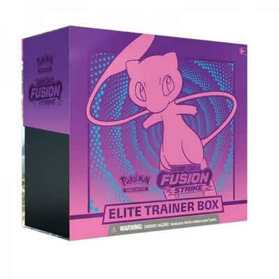 Nintendo Sammelkarte »Pokemon Fusion Strike Elite Trainer Box - Mew englisch cards«