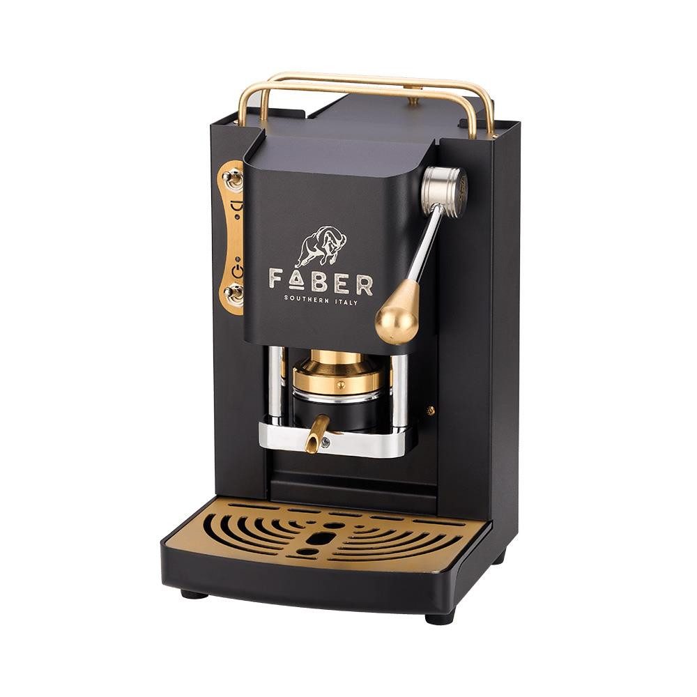Faber Coffee Machines Espressomaschine Pro Mini Deluxe ESE Pad 44 mm, kompaktes Design, einfache Reinigung, schnelles Aufheizen