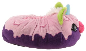 Nici NICIdoo Einhorn Plüsch Hausschuhe im farbenfrohen Look