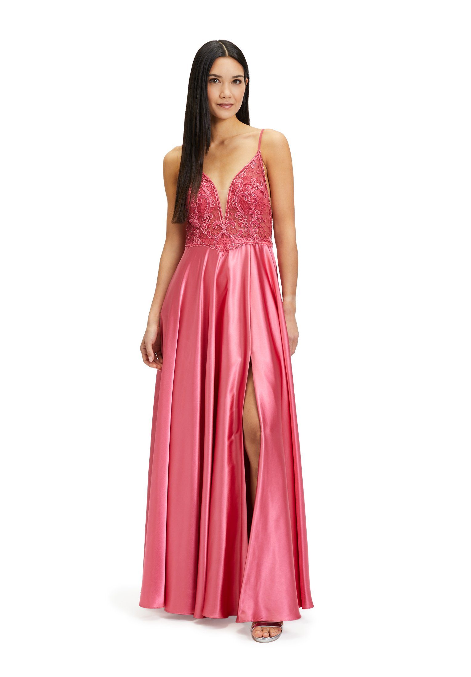 Vera Mont Maxikleid mit Placement (1-tlg) Effektgarn