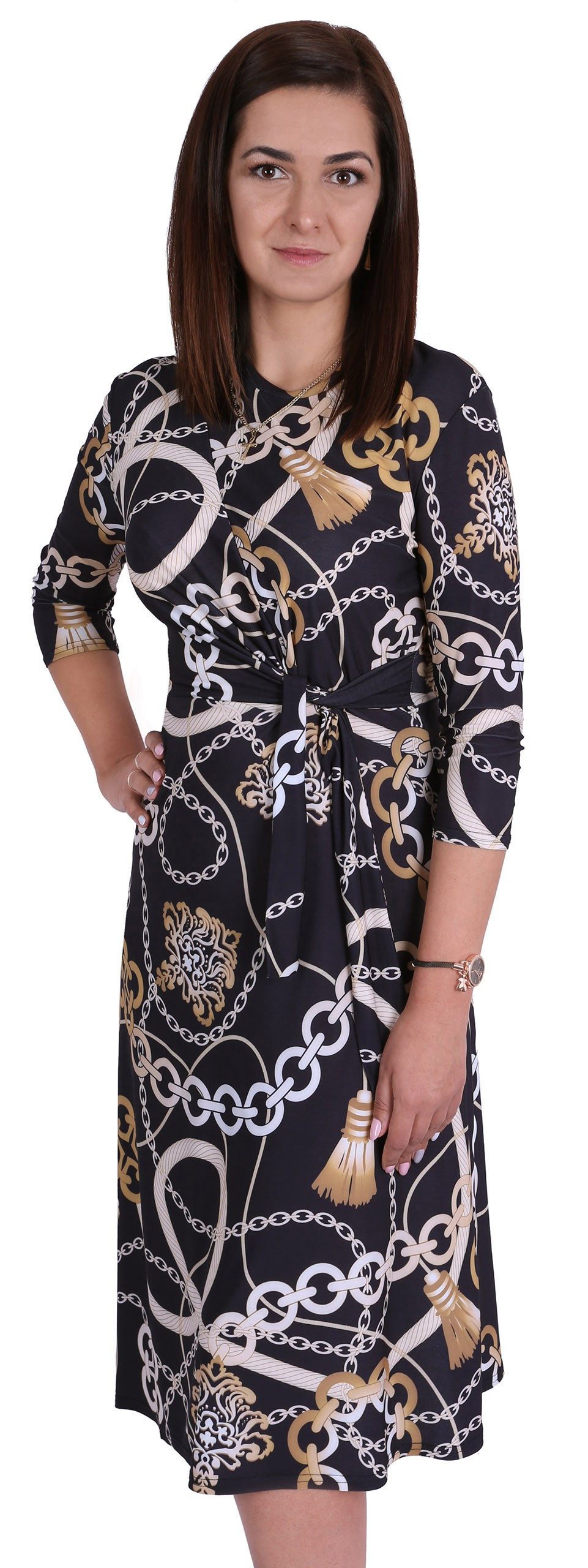 Sarcia.eu Midikleid Midi-Kleid in John Zack-Ketten günstig online kaufen