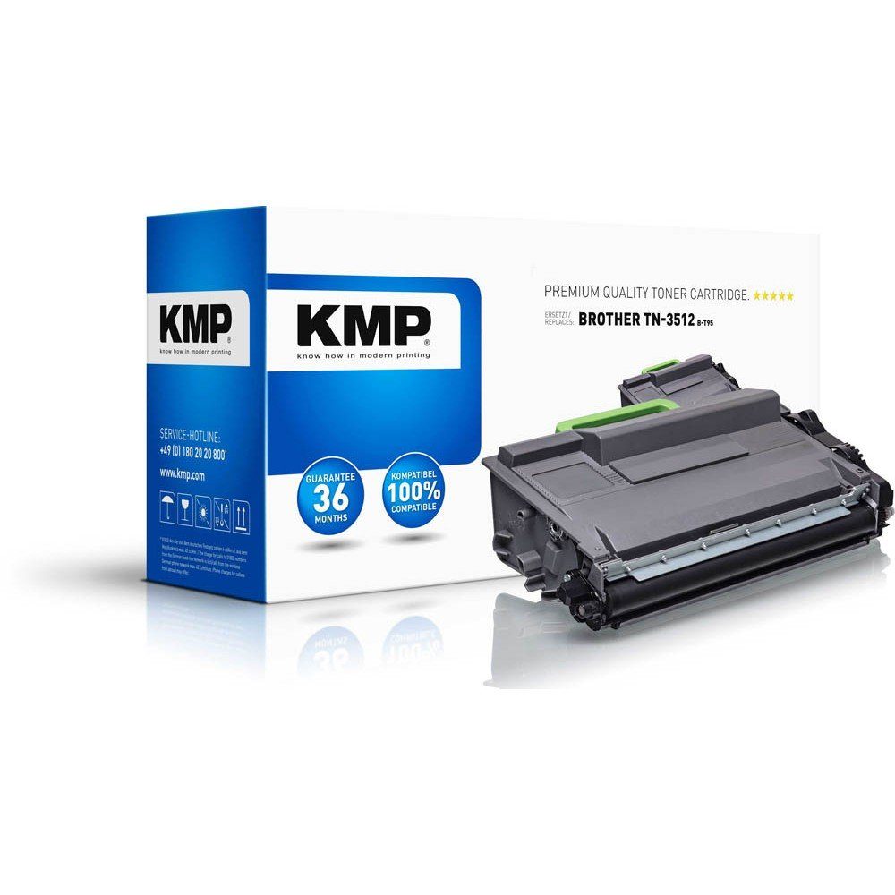 KMP Tonerkartusche 1 Toner B-T95 ERSETZT Brother TN-3512 - black, (1-St)