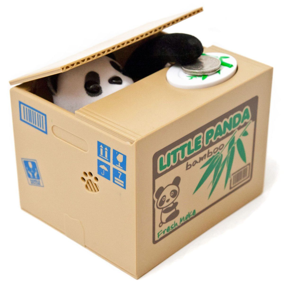 Goods+Gadgets Spardose Elektronische Pandabär Sparbüchse, (Little Panda), S günstig online kaufen