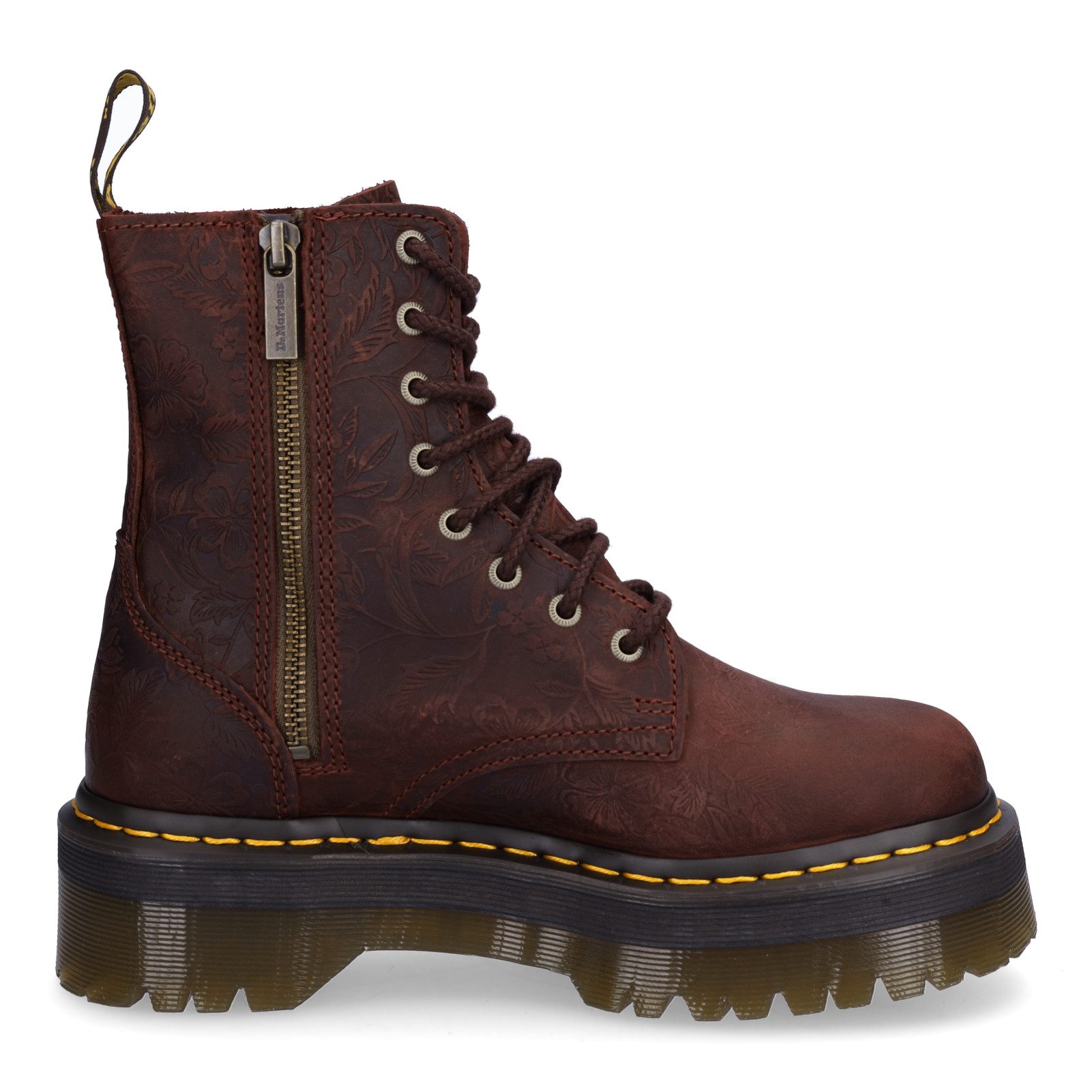 DR. MARTENS Dr. Martens Damen Schnürboot rot Schnürboots – Bild 4 von 5