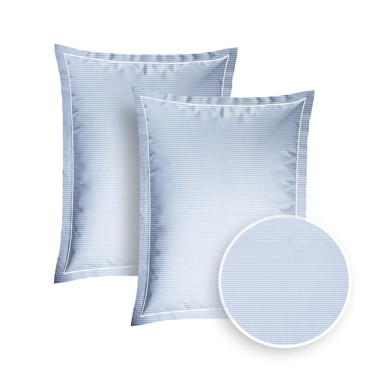 Pure cottom Kissenbezug 2er Set Baumwollperkal günstig online kaufen