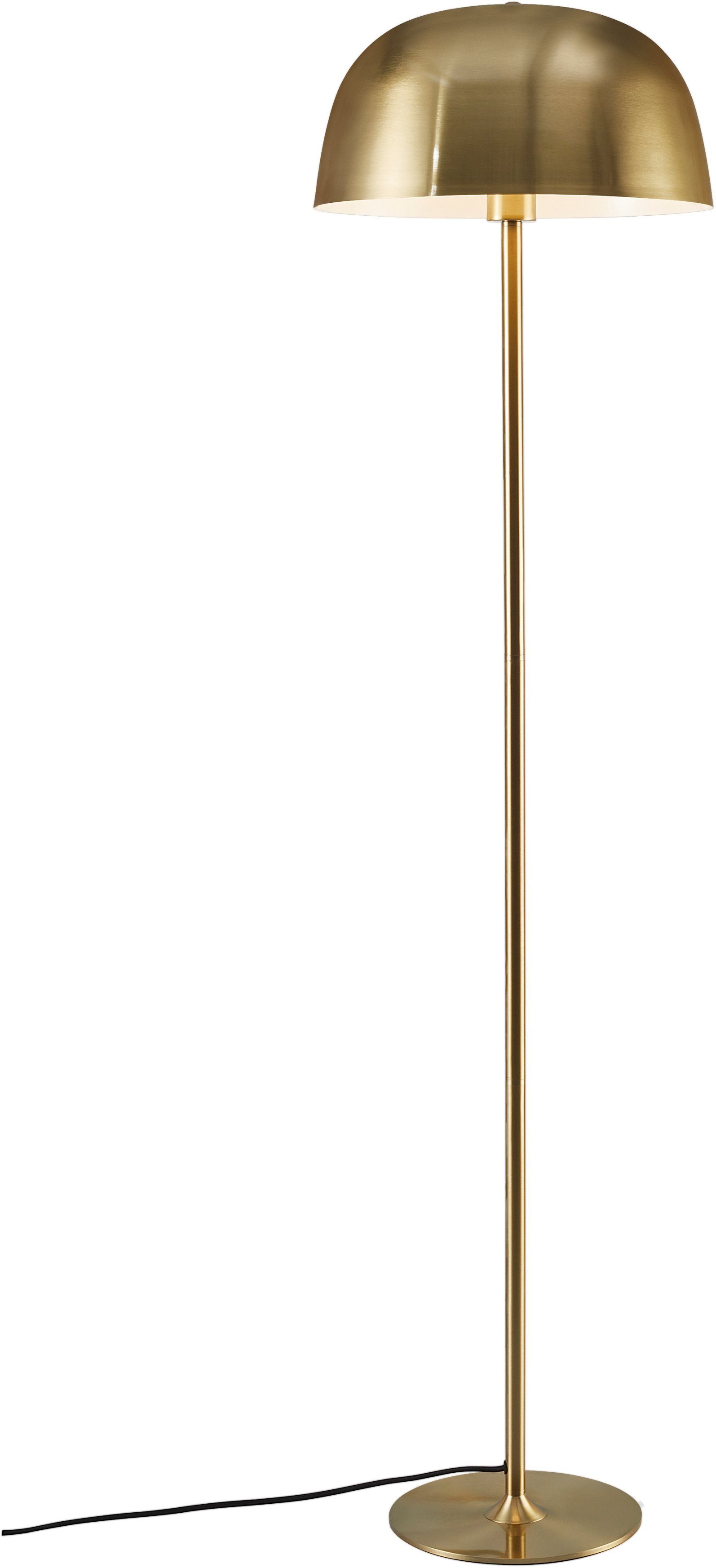 Nordlux Stehlampe CERA, ohne Leuchtmittel, Messing Design, textil Kabel günstig online kaufen