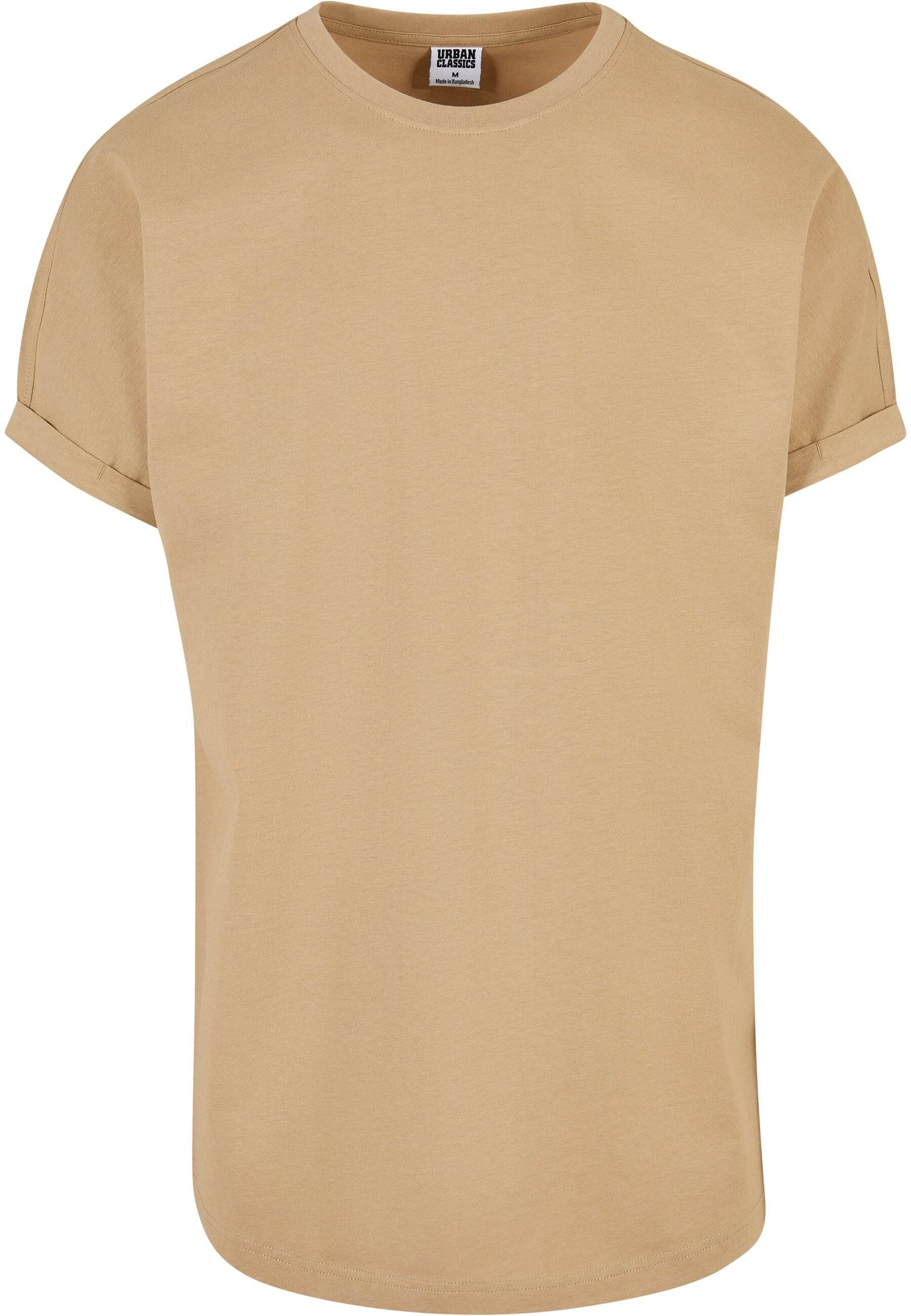 T-Shirt Urban Classics Herren Long Shaped Turnup Tee