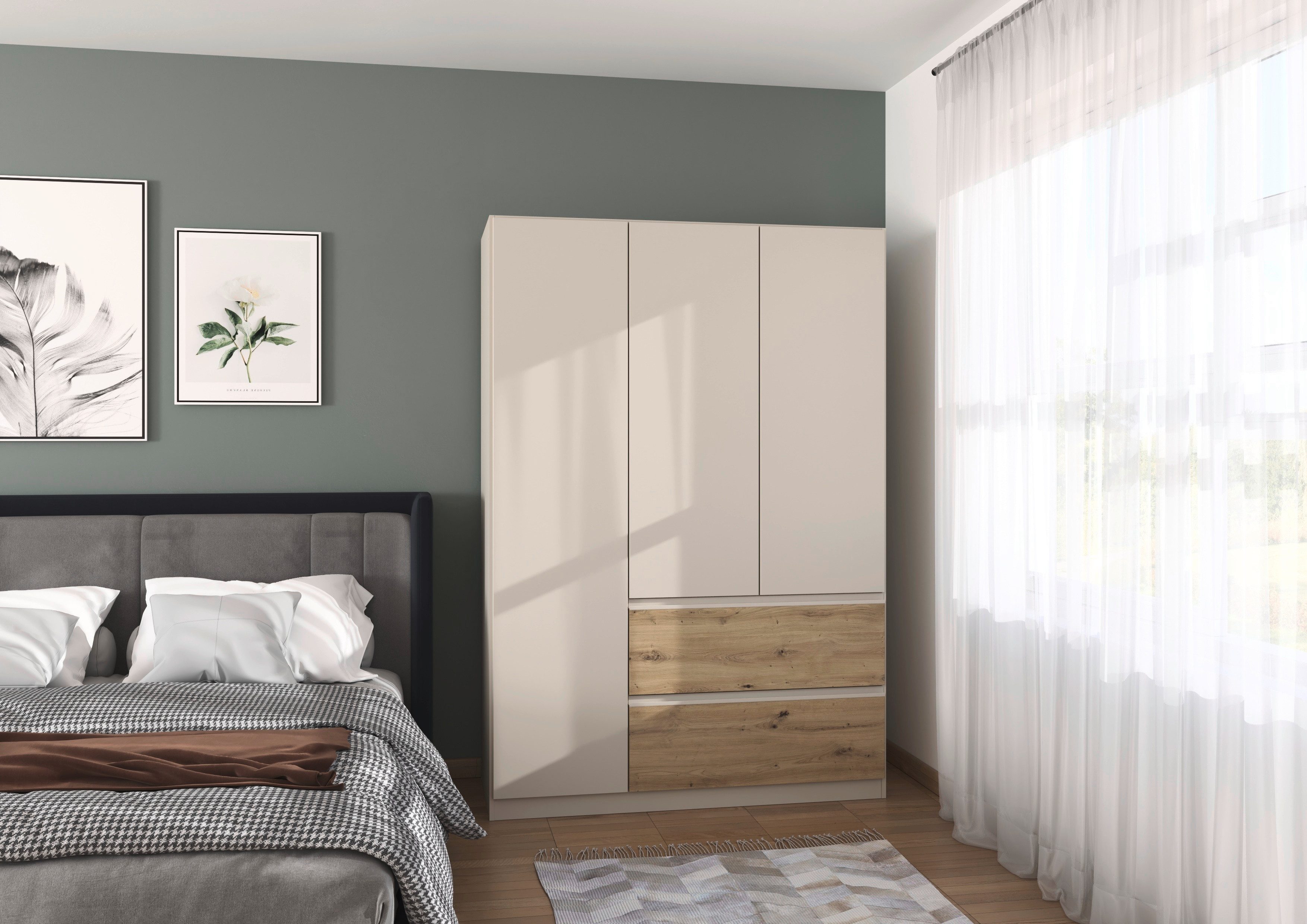 rauch Drehtürenschrank Kleiderschrank Schrank Garderobe Wäscheschrank günstig online kaufen