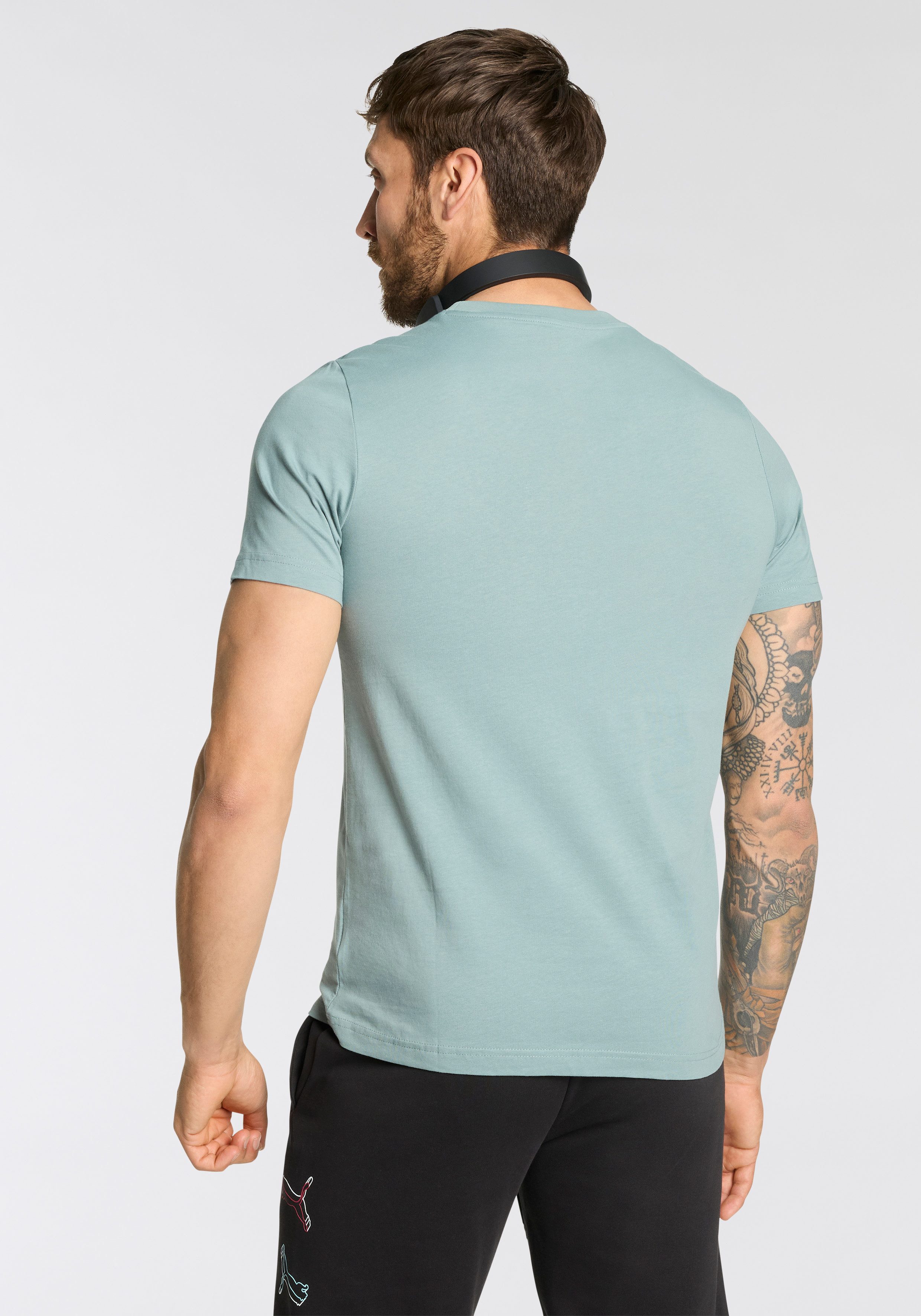 PUMA T-Shirt ESS LOGO LAB HOG TEE für Herren günstig online kaufen