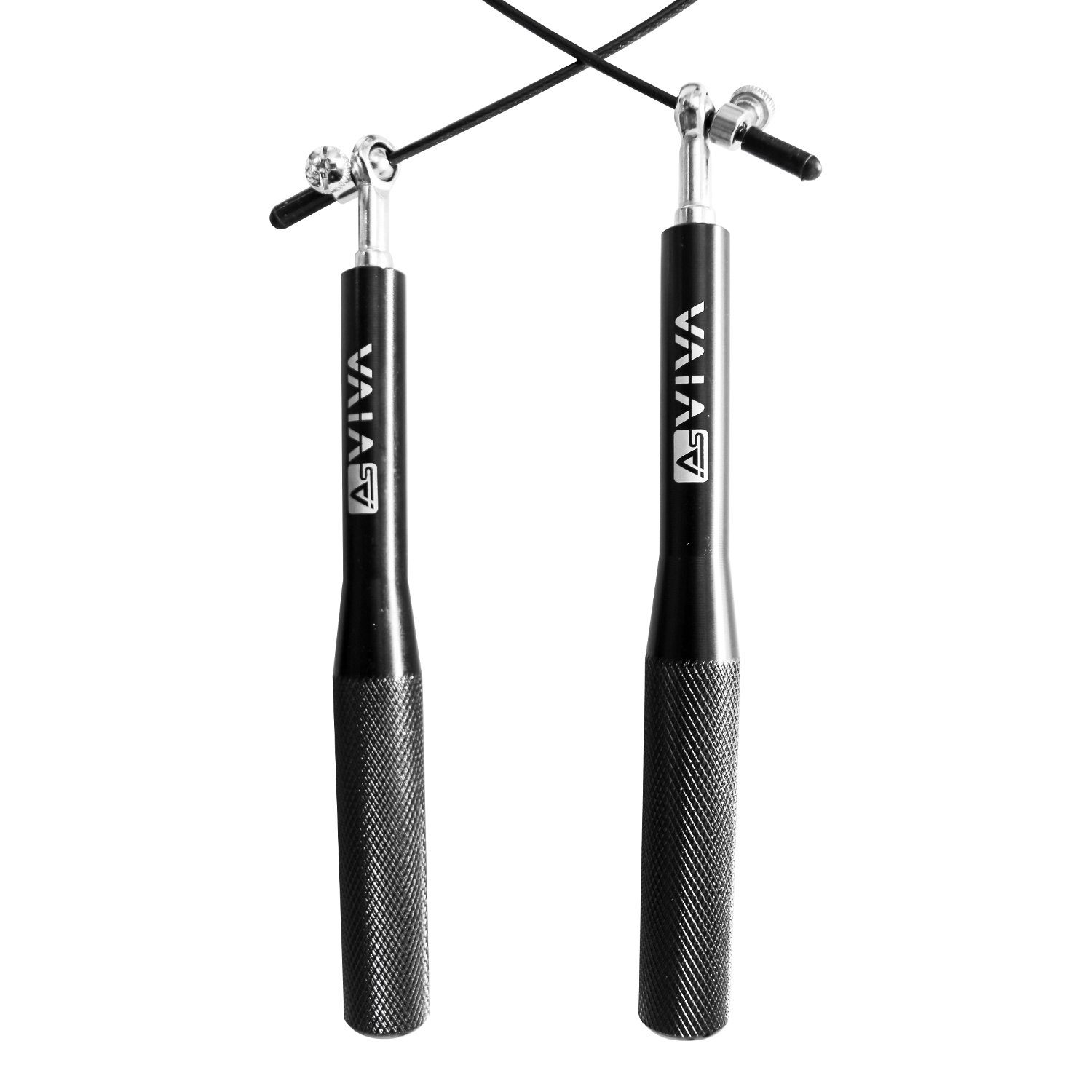 AsVIVA Springseil AsVIVA JR2 High Speed Rope, Speed Rope, Seillänge: 297 cm, robust, Stahldraht, Speedseil