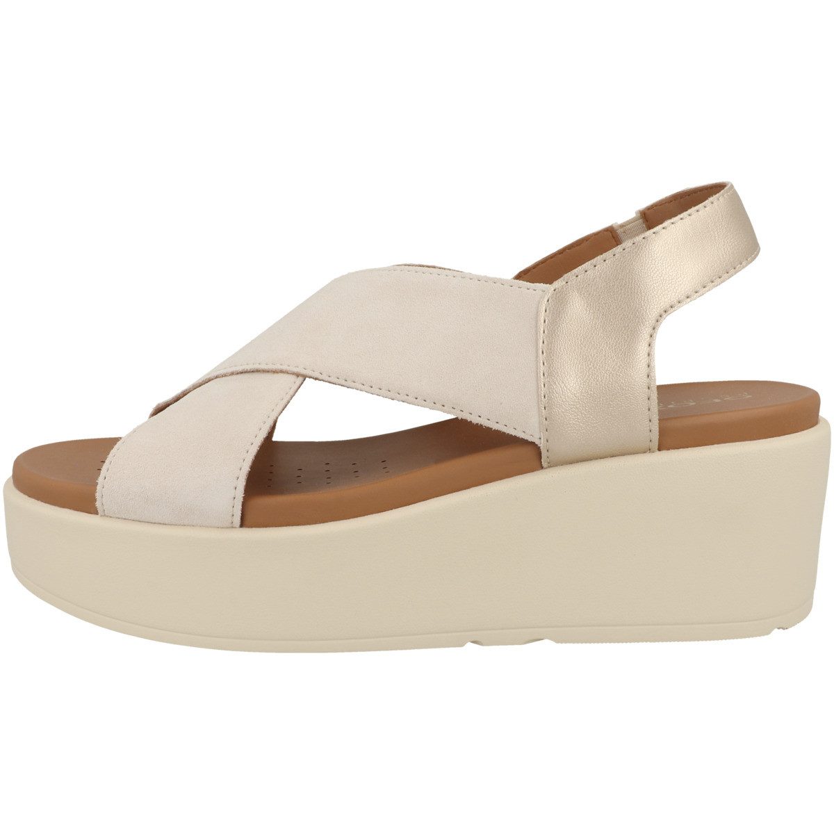 Geox D Xand 2.2S B Damen Keilsandalette Pumps, Wedges, Sandalette, Keilabsatz, Sandale