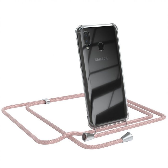 EAZY CASE Handykette Hülle mit Kette für Samsung Galaxy A40 5 9 Zoll