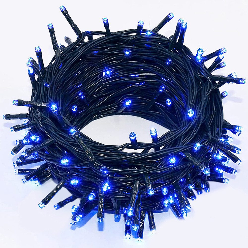 Rosnek Lichterkette 5-100M LED Lichterkette Weihnachtsbeleuchtung, mit 8 Mo günstig online kaufen