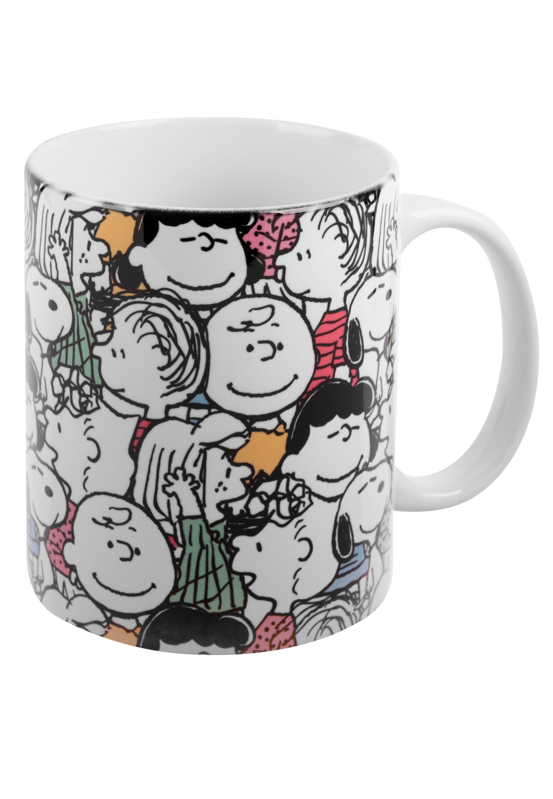 Keramik United Labels® - 320 ml, Tasse Tasse - Snoopy Allover Peanuts The