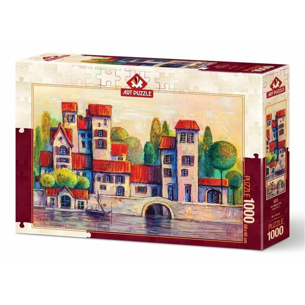 ART PUZZLE Puzzle Puzzle Naturstadt 1000 Teile, Puzzleteile