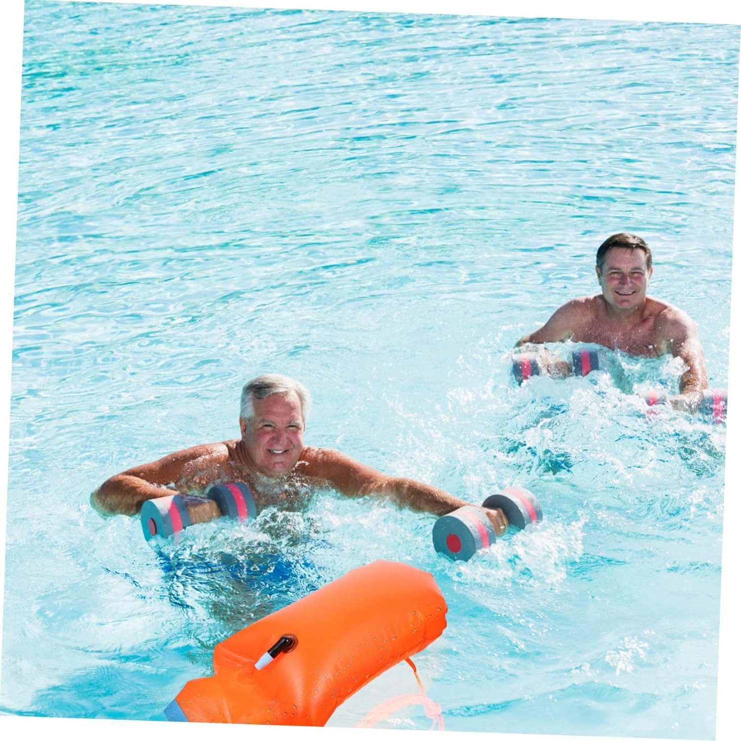 FELIXLEO Inflatable SUP-Board Ultraleichte Schwimmboje Freiwasserschwimmen Aufblasbare Schwimmhilfe., (1 tlg) – Bild 4 von 5