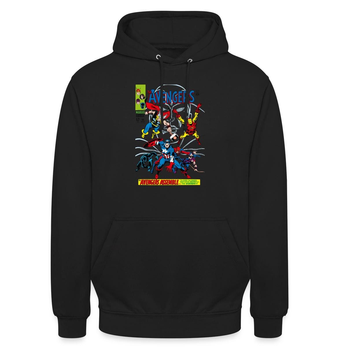 Spreadshirt Hoodie Avengers Comic Superhelden Assemble Unisex Hoodie (1-tlg)