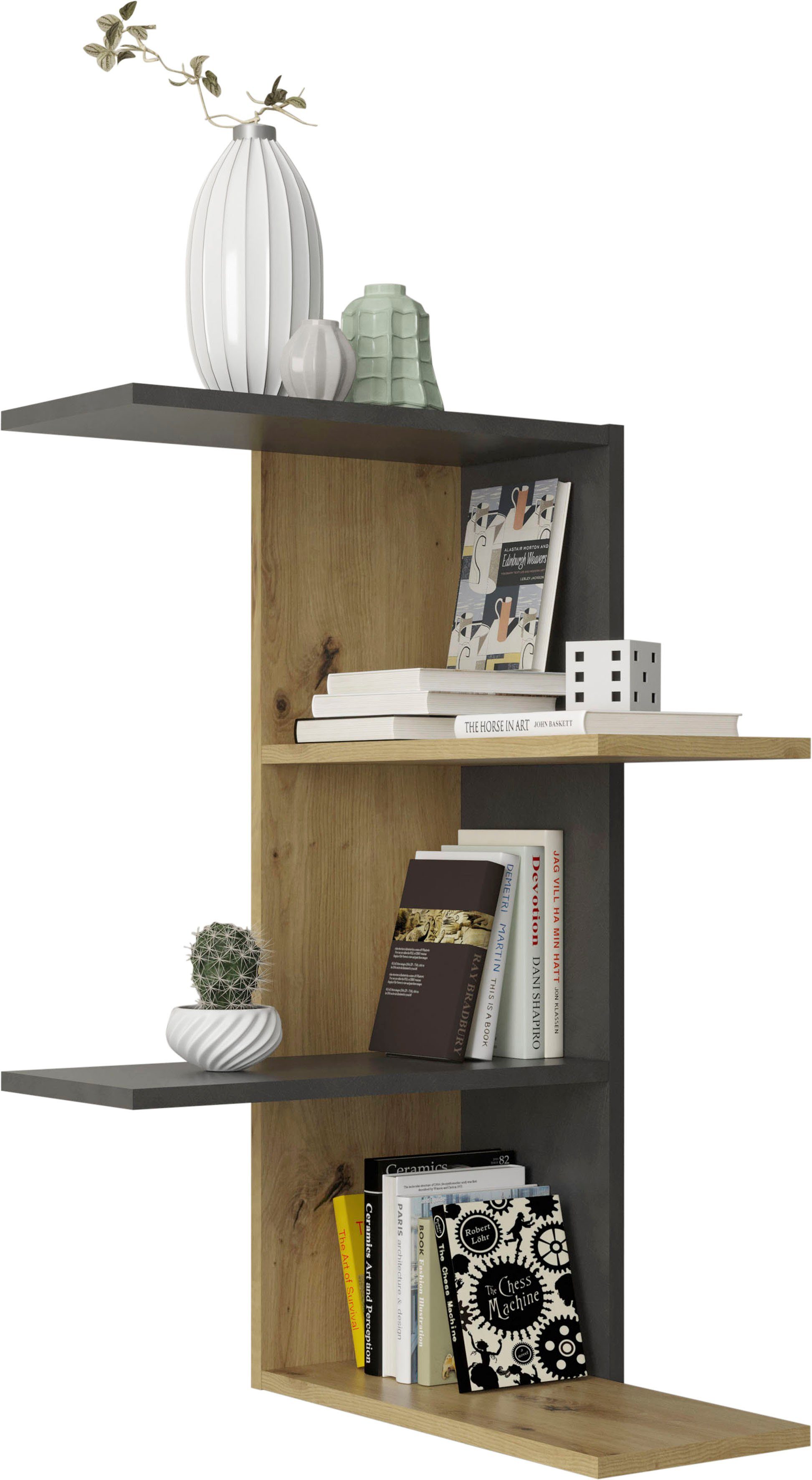 FMD Eckregal Haarlem, Eckregal mit Ablageflächen