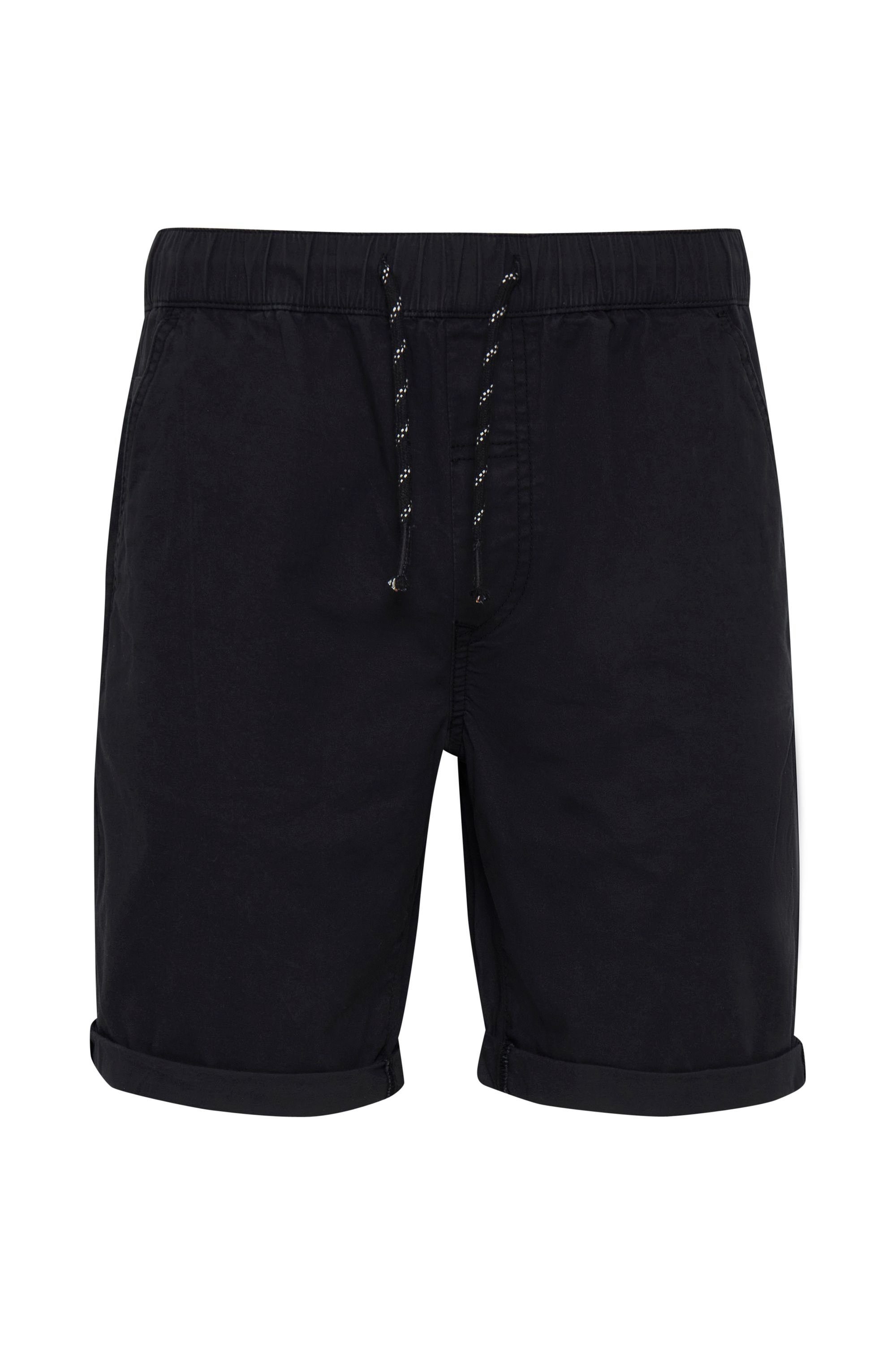 Solid Chinoshorts SDLinan Chino elastischem Black Shorts mit Bund (194007)