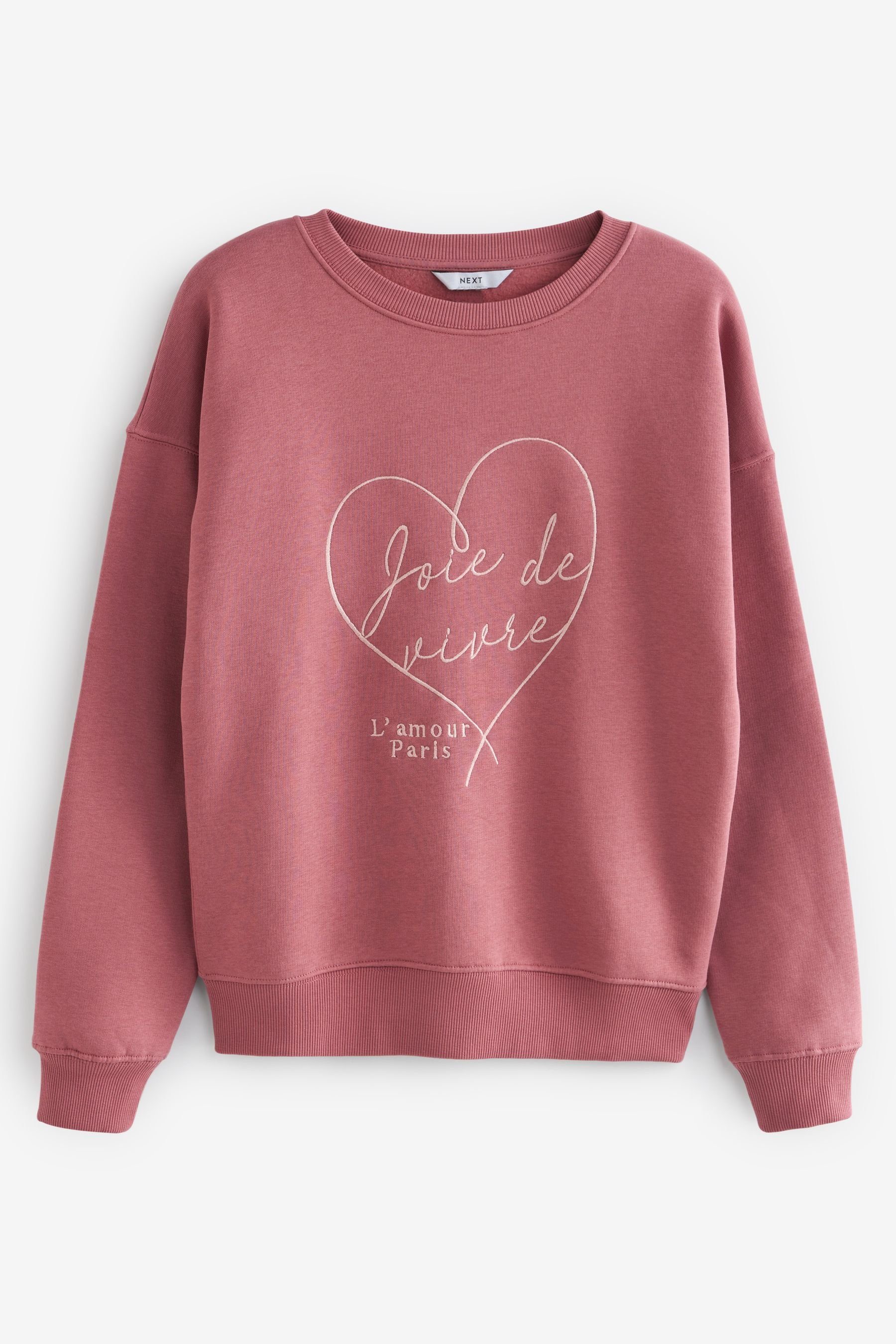 Next Sweatshirt Sweatshirt mit Herz-Grafik aus günstig online kaufen