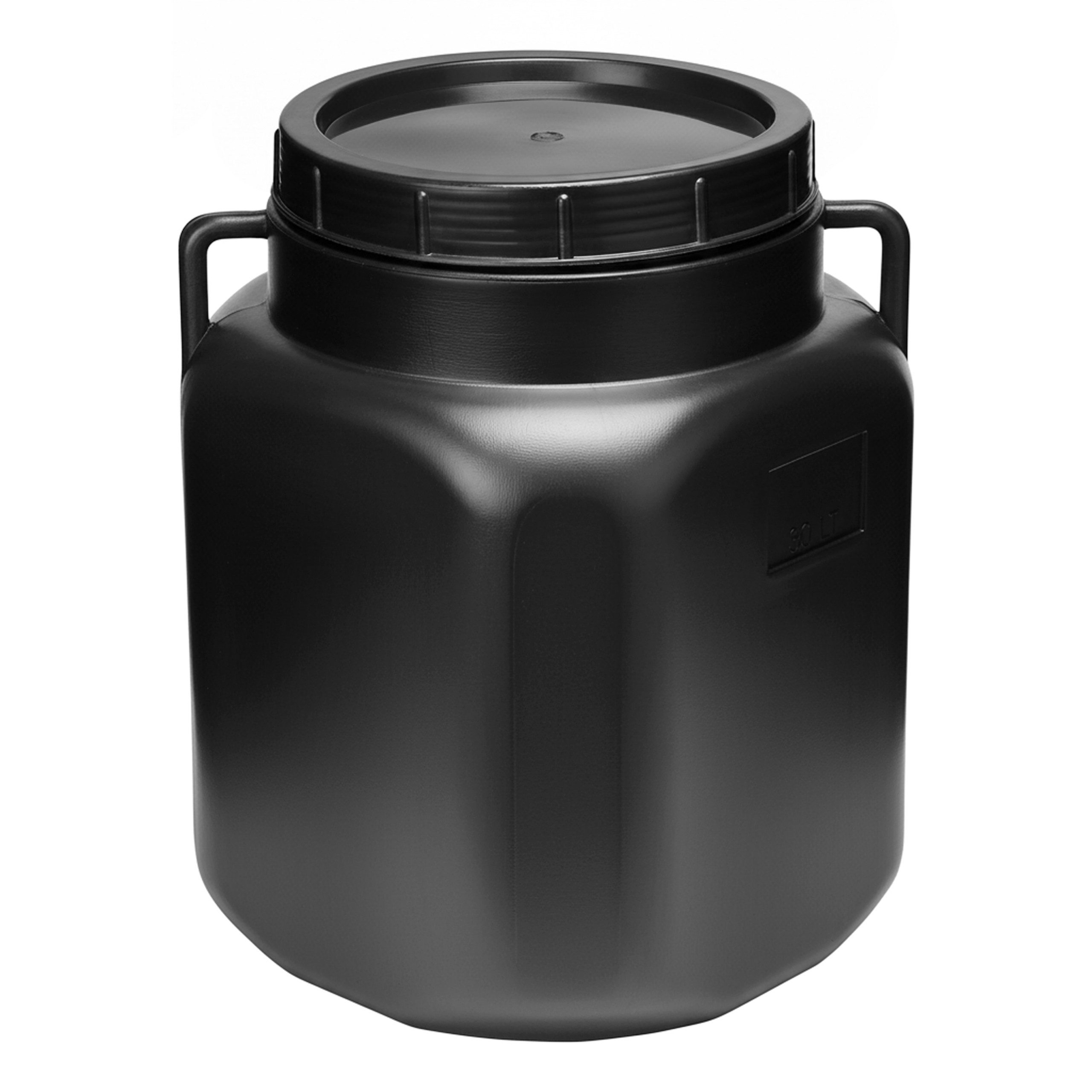 Garronda Regentonne BPA-freies quadratisches Fass und Behälter mit Deckel GD-0088, 30 l, (1-tlg), BPA-Frei