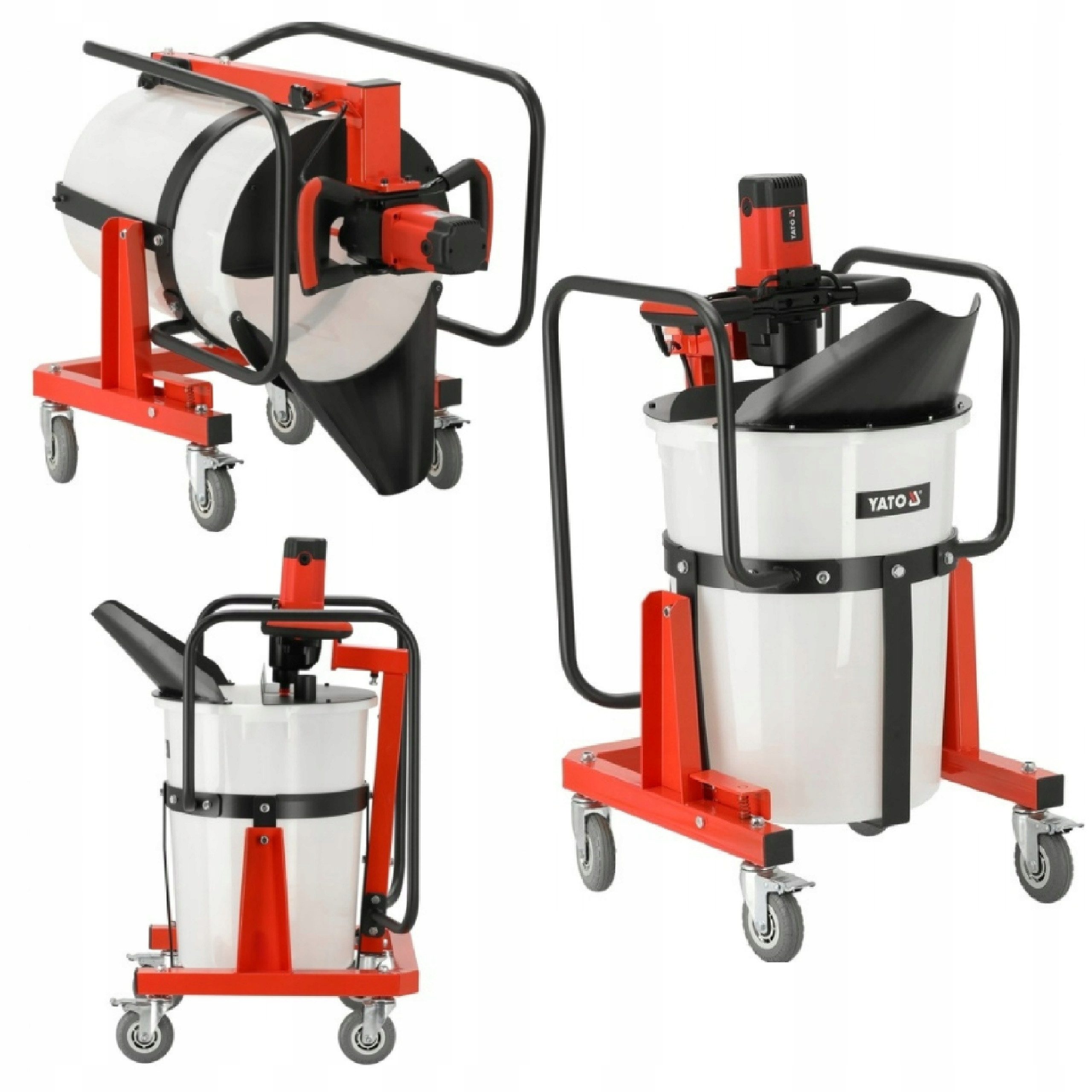 Yato Innenrüttler Betonmischer, Mischstation, Rührgerät 100 Liter 1900W, Zwangsmischer, (Betonmischer, Mischstation, Rührgerät 100 Liter 1900W, Zwangsmischer), Qualität