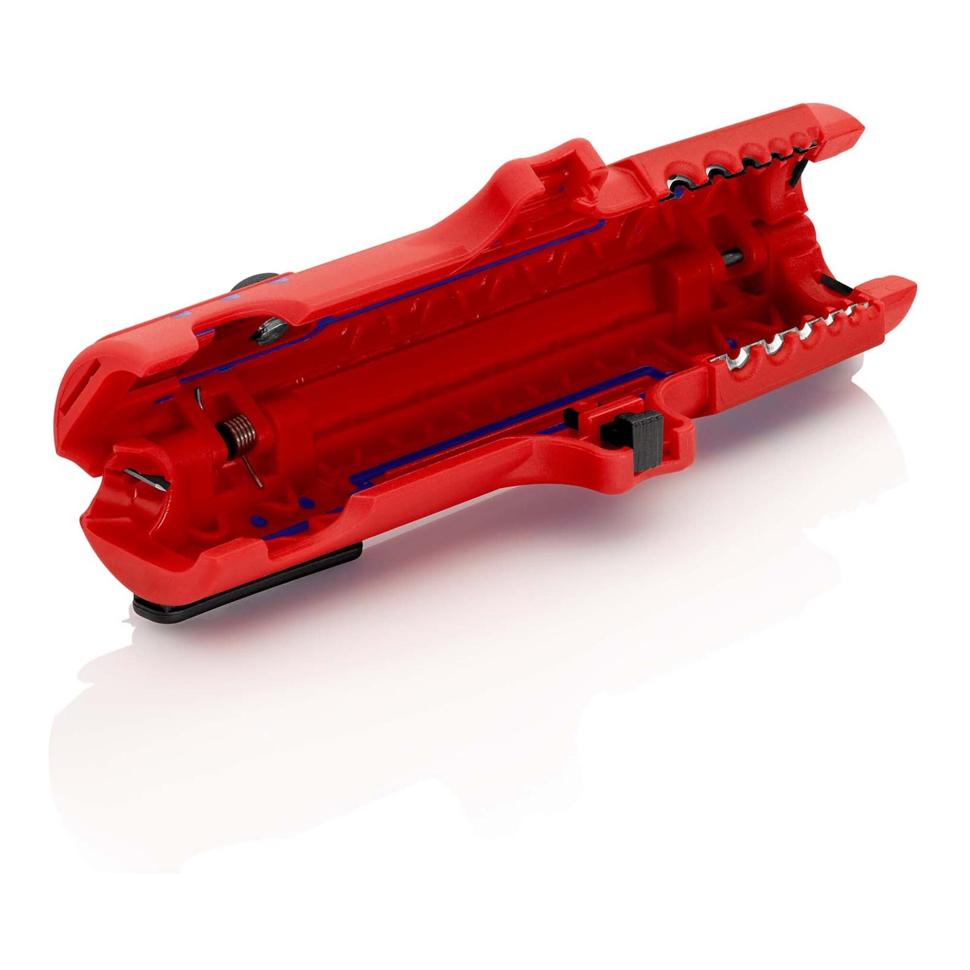 Knipex Abmantelungszange KNIPEX 16 85 125 SB Universal-Abmantelungswerkzeug 125 mm