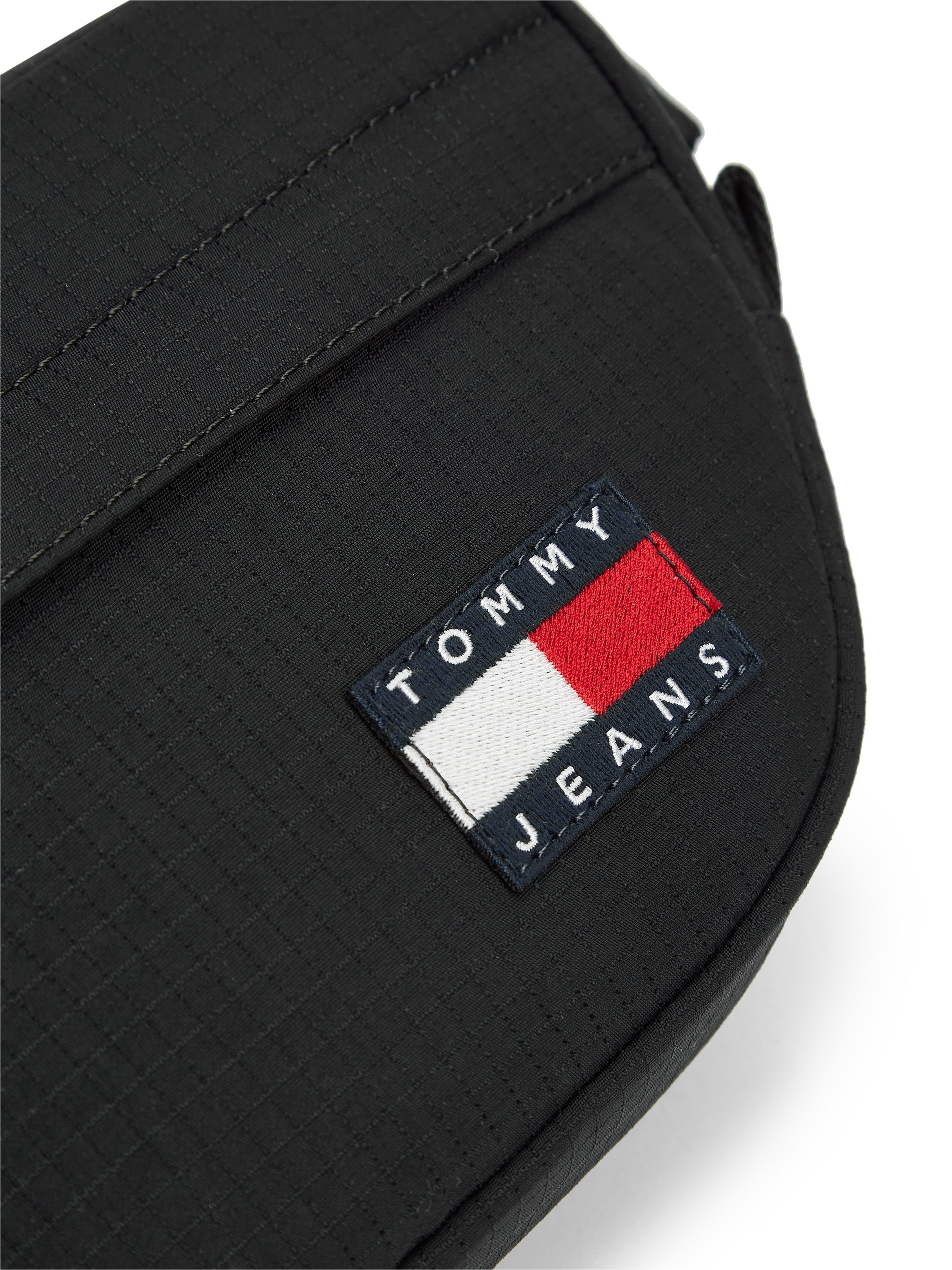 Tommy Jeans Bauchtasche TJM ESS DAILY RIPSTOP BUMBAG, Minibag, Bauchtasche mit Klickverschluss und Logo auf Schulterriemen