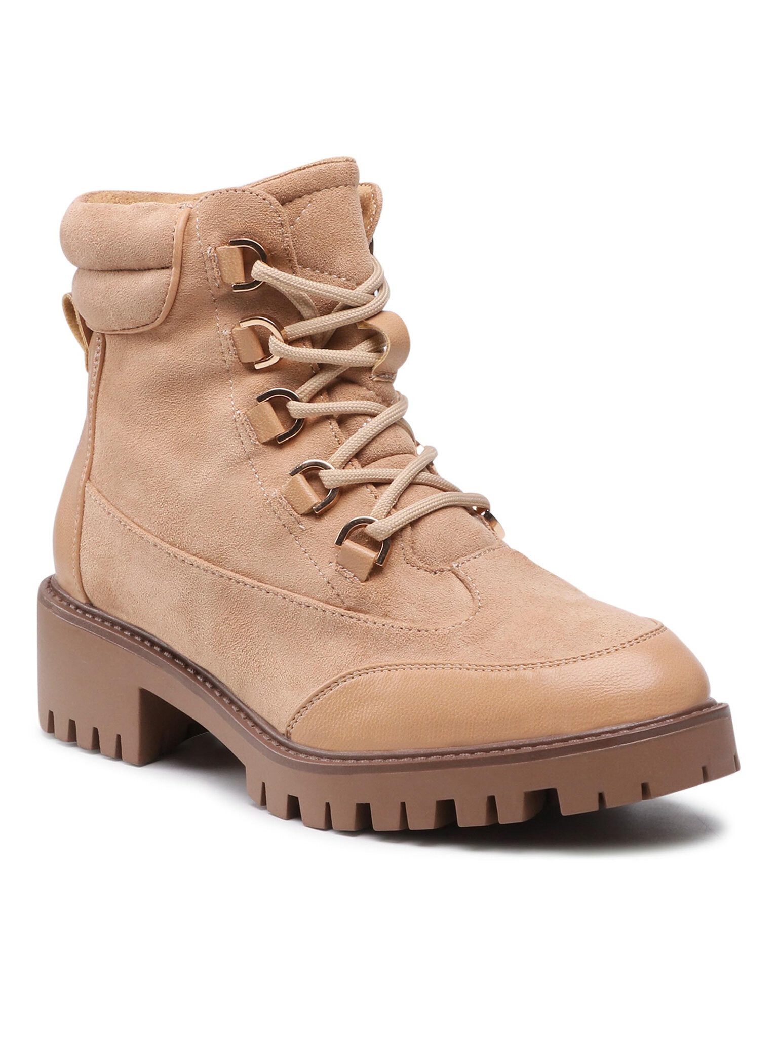 Stiefeletten WS5577-19 Beige Stiefelette