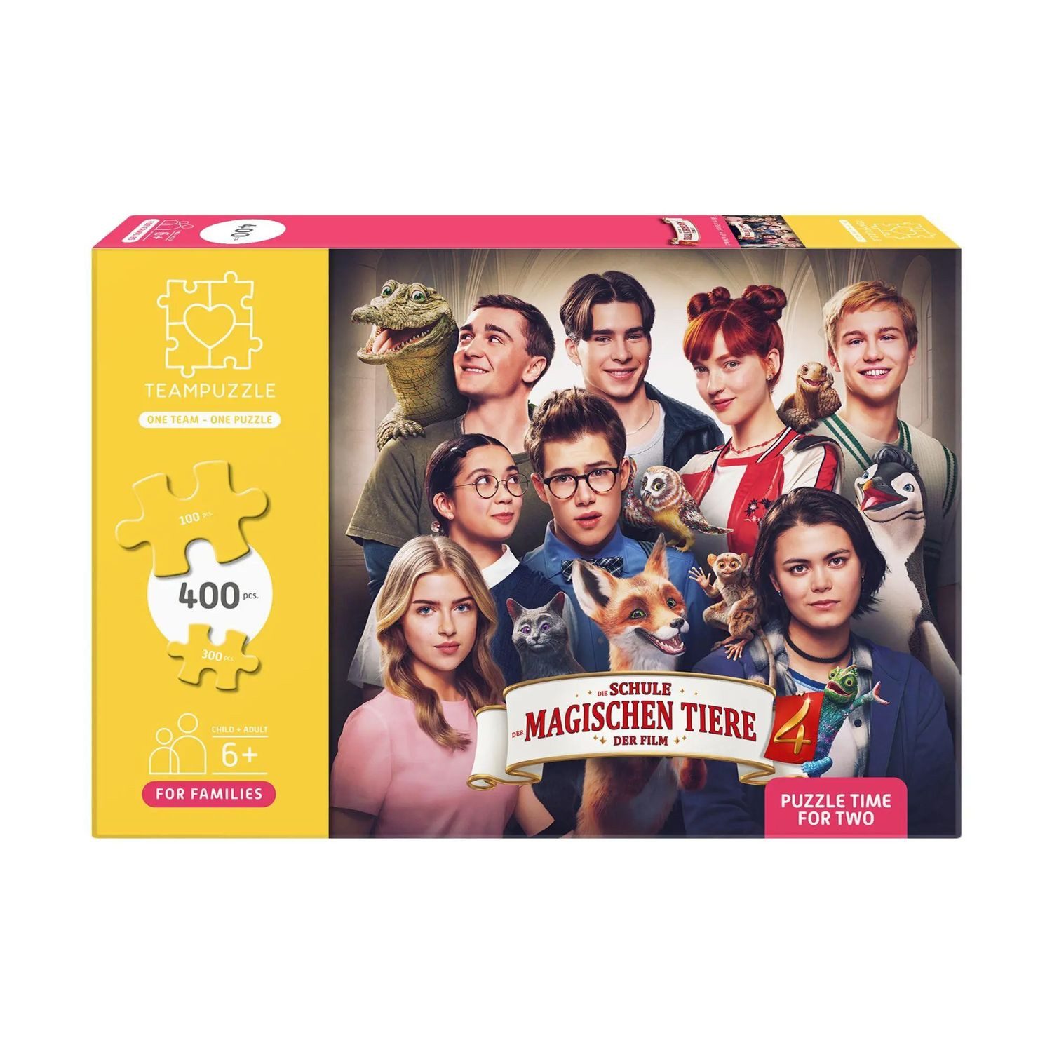 Puzzle Schule der magische Tiere 4, 400 Puzzleteile