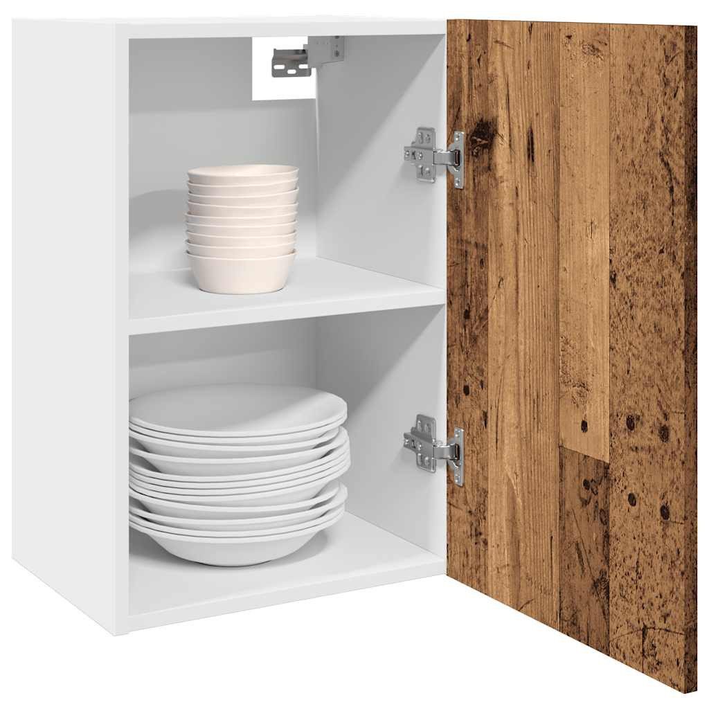 vidaXL Hängeschrank Hängeschrank Küchenschrank Altholz-Optik 40x31x60 cm Holzwerkstoff
