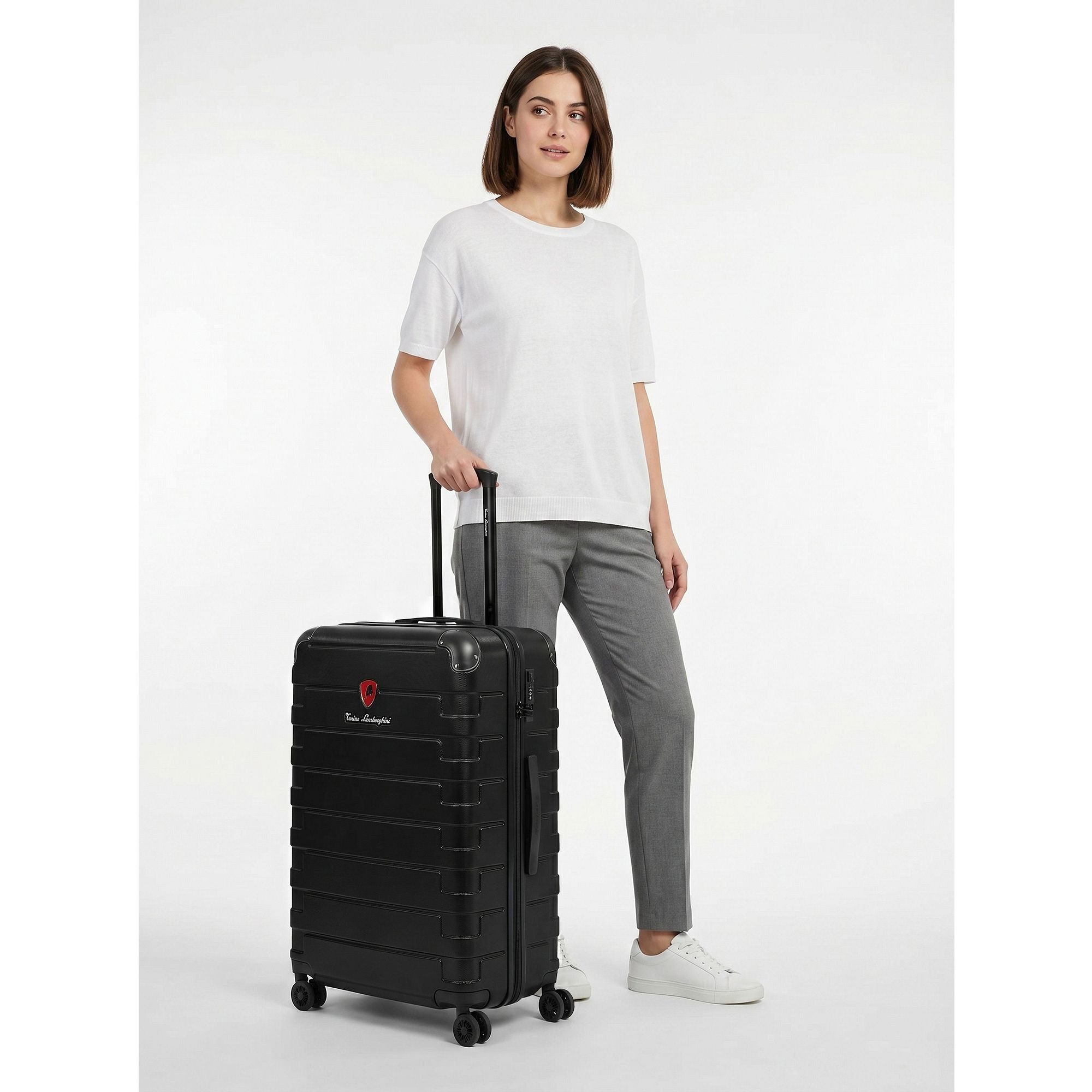 Tonino Lamborghini Hartschalen-Trolley Milano, 4 Rollen, ABS – Bild 3 von 5