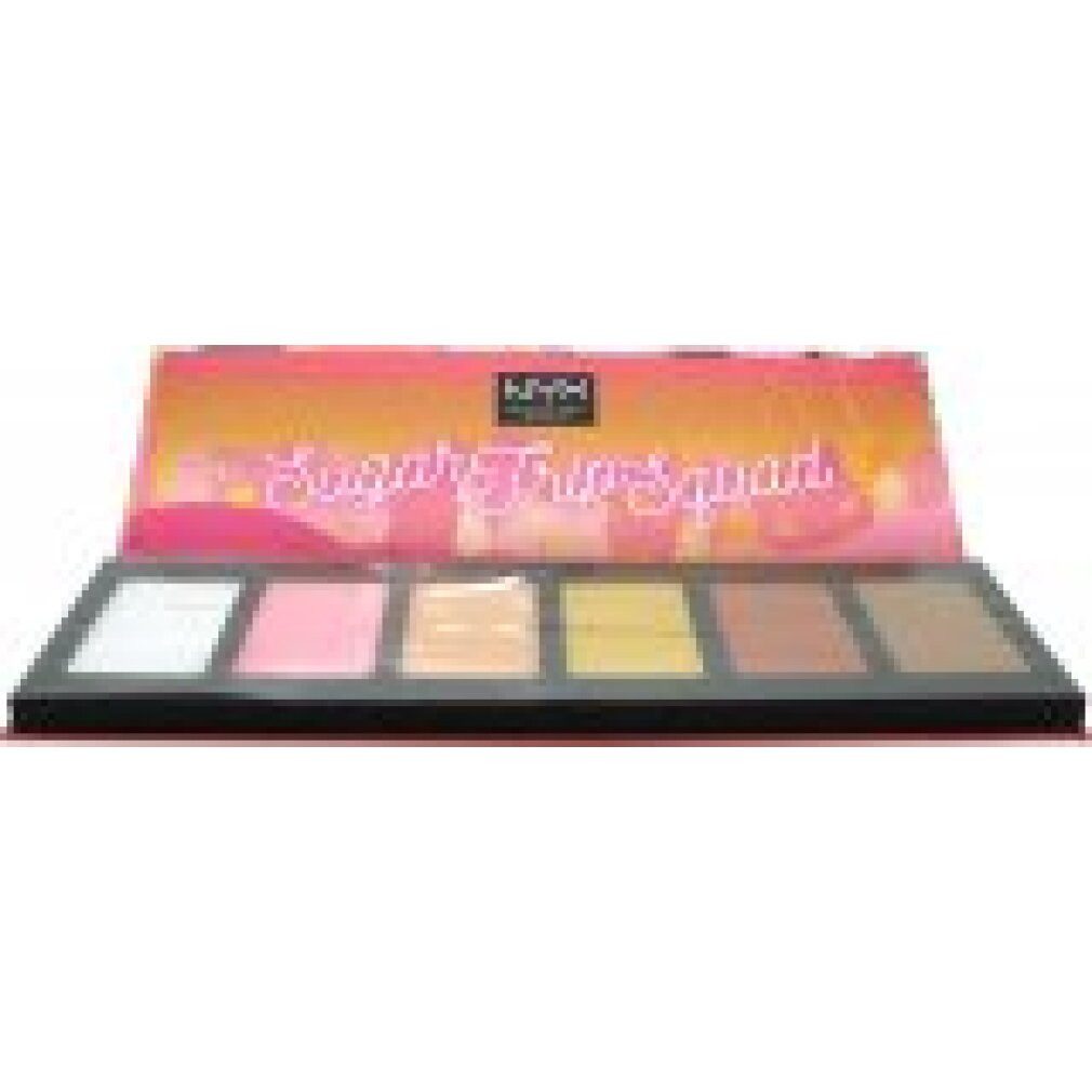 Nyx Professional Make Up Concealer-Palette Limited Edition Sugar Trip Squad Highlighter Palette 30g
