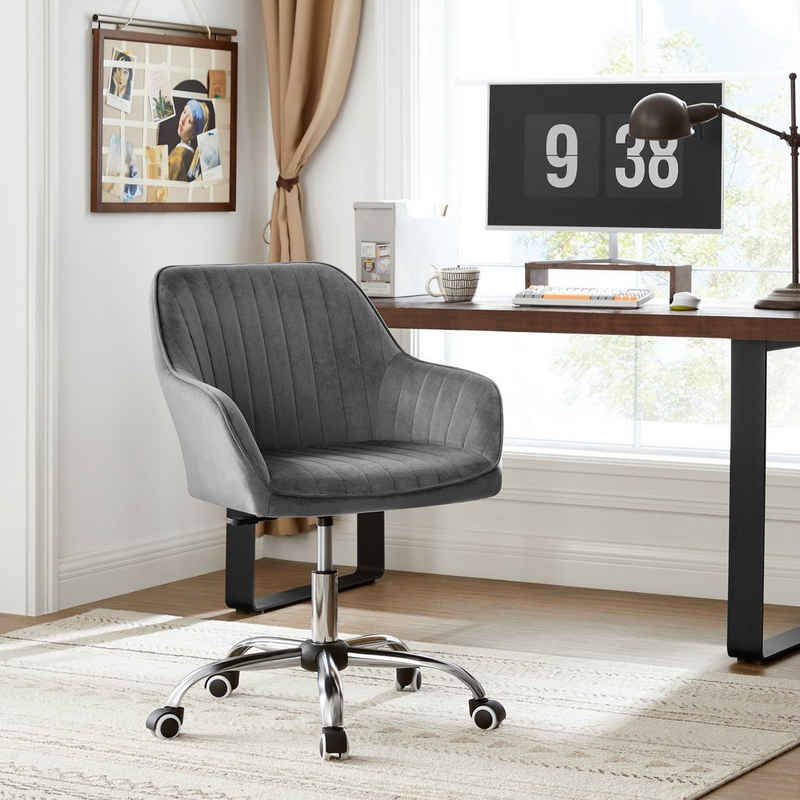 SONGMICS Bürostuhl »OBG019 OBG012«, höhenverstellbarer Schreibtischstuhl, atmungsaktiv, Home-Office