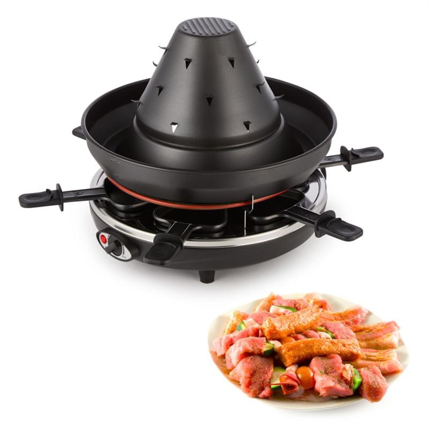 Klarstein Kontaktgrill Taste Volcano, 1500 W