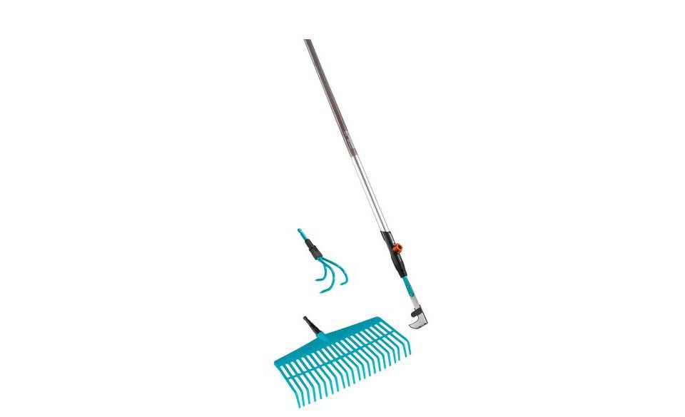 GARDENA Rechenbesen Gardena combisystem Rasenrechen Grubber