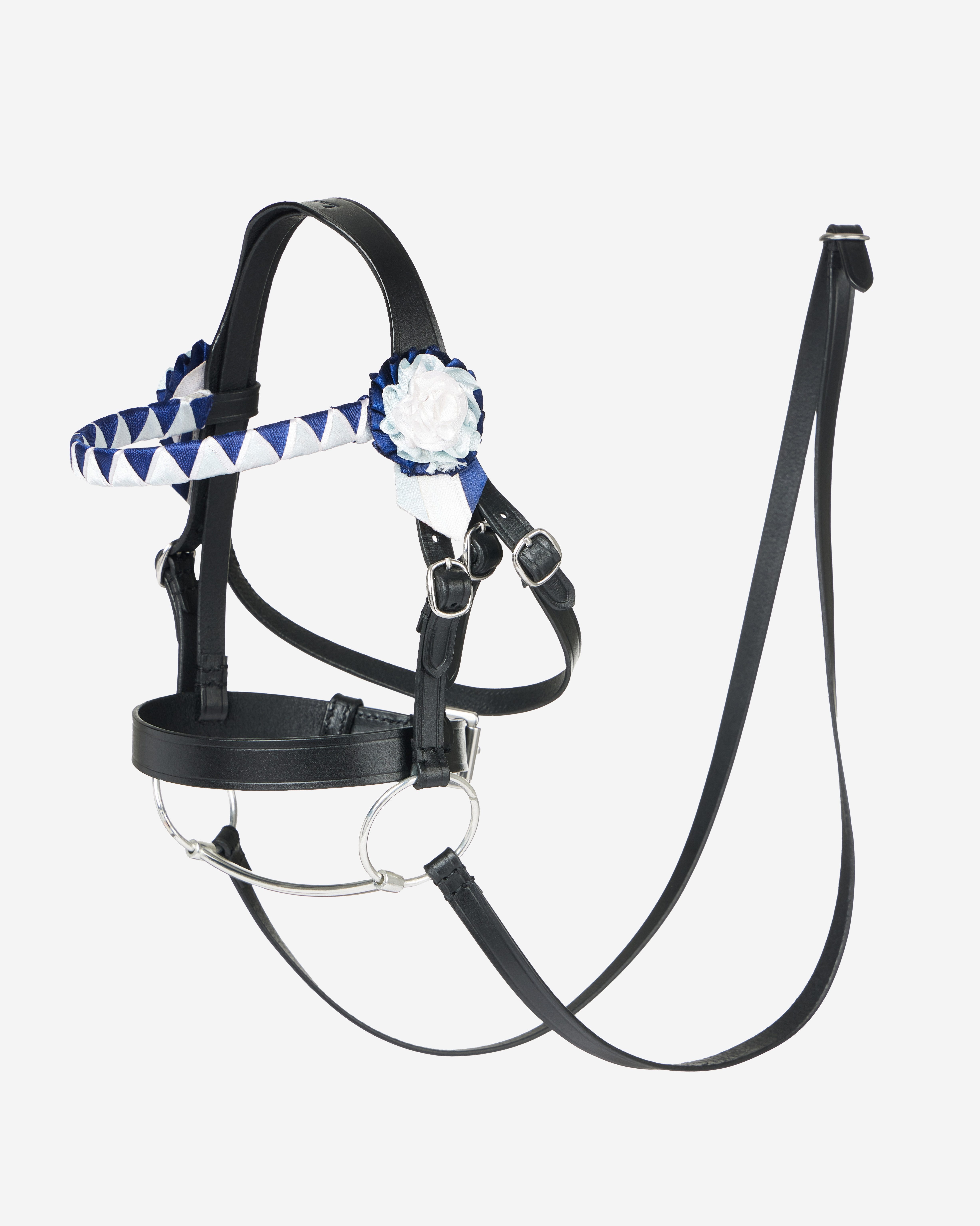 LeMieux Steckenpferd Hobby Horse Show Trense in schwarz