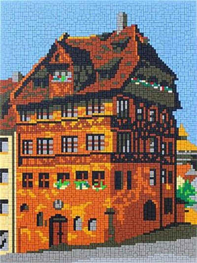 Stick it Steckpuzzle Dürer Haus, 5250 Puzzleteile, Bildgröße: 53 x 40 cm