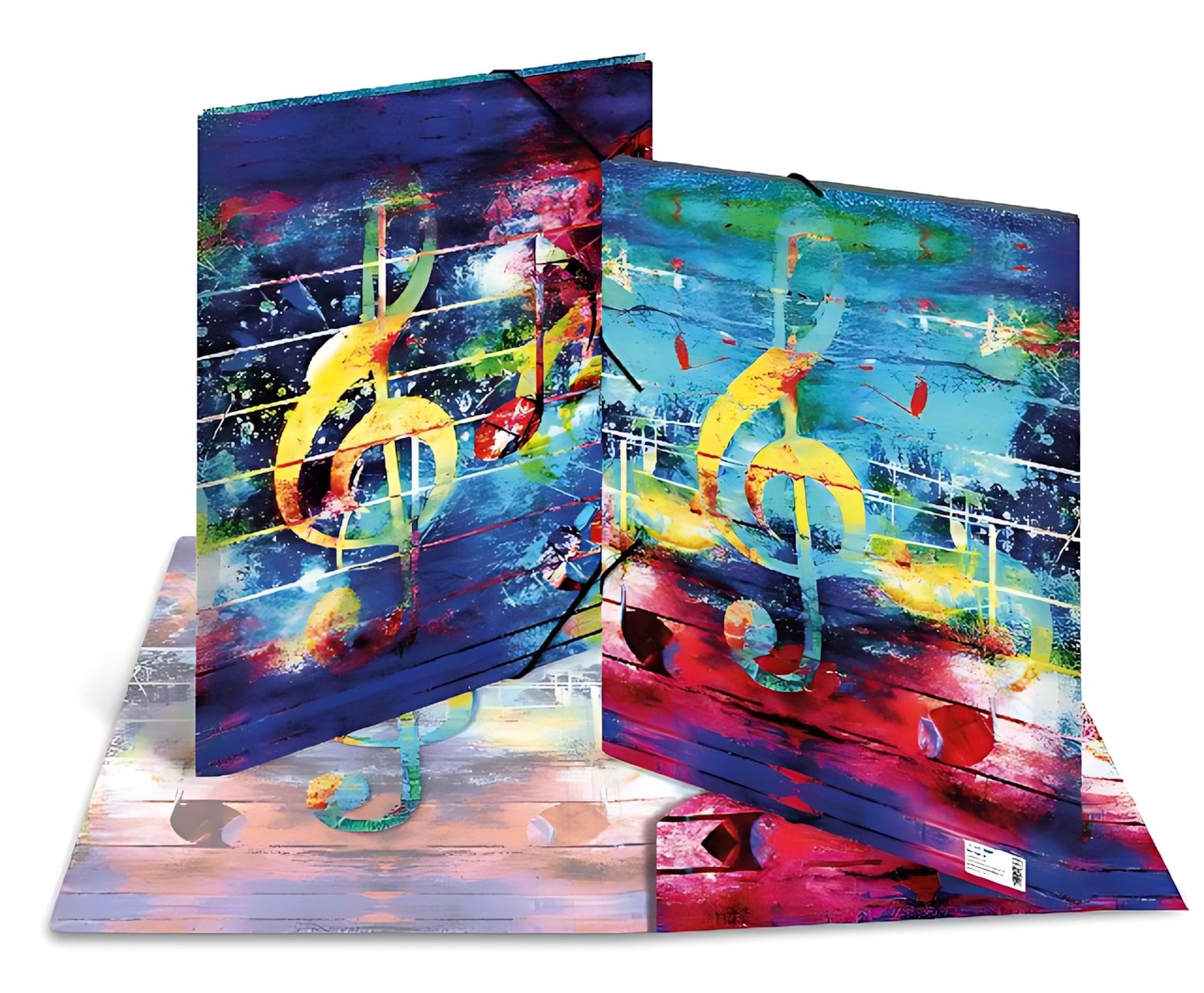 HERMA Organisationsmappe Herma Sammelmappe Eckspanner PP A3 Music