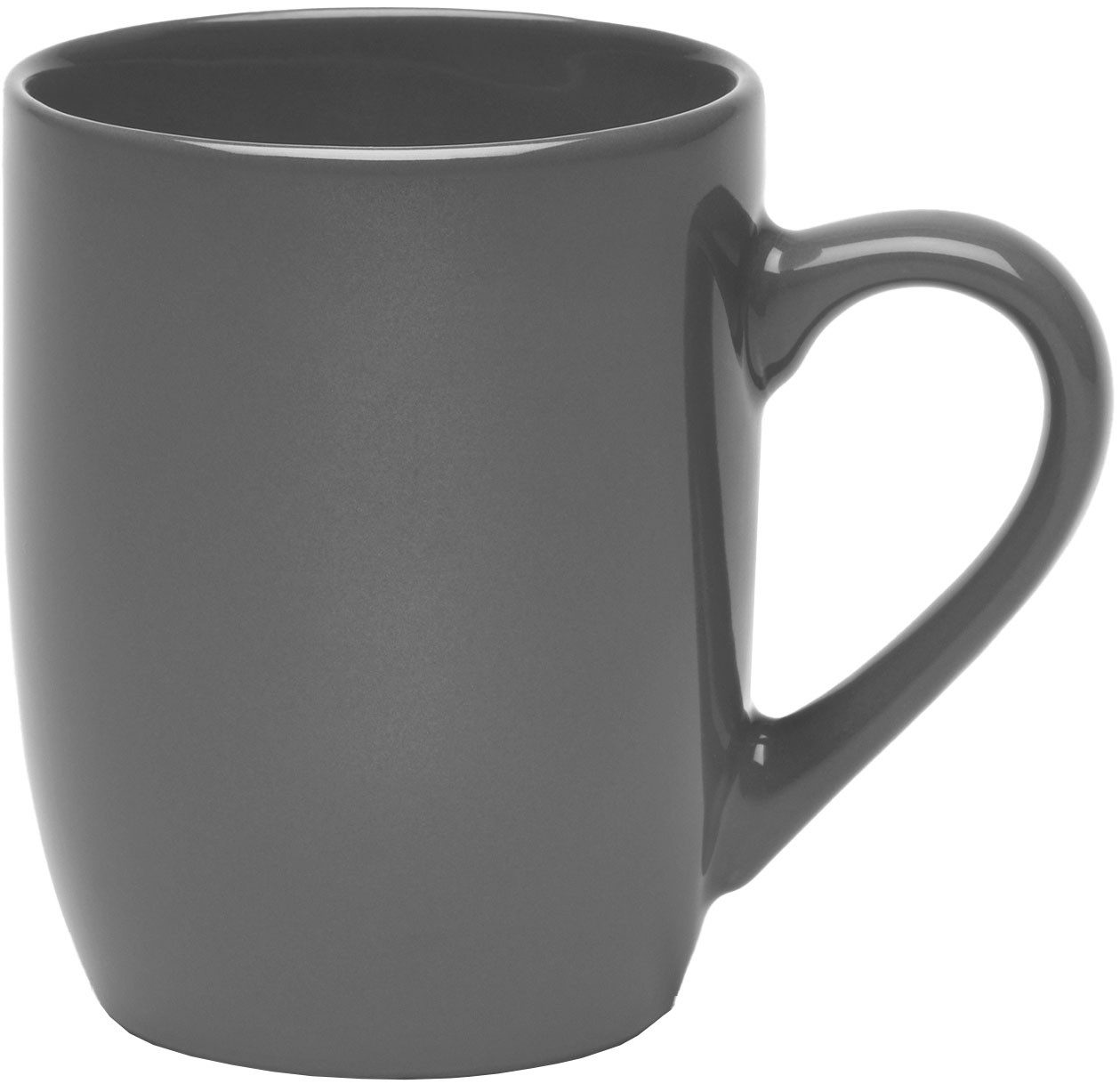 van Well Becher Kaffeebecher 350 ml Malmö, 6 Stück, 6-tlg., Steingut, spülmaschinen- und mikrowellengeeignet