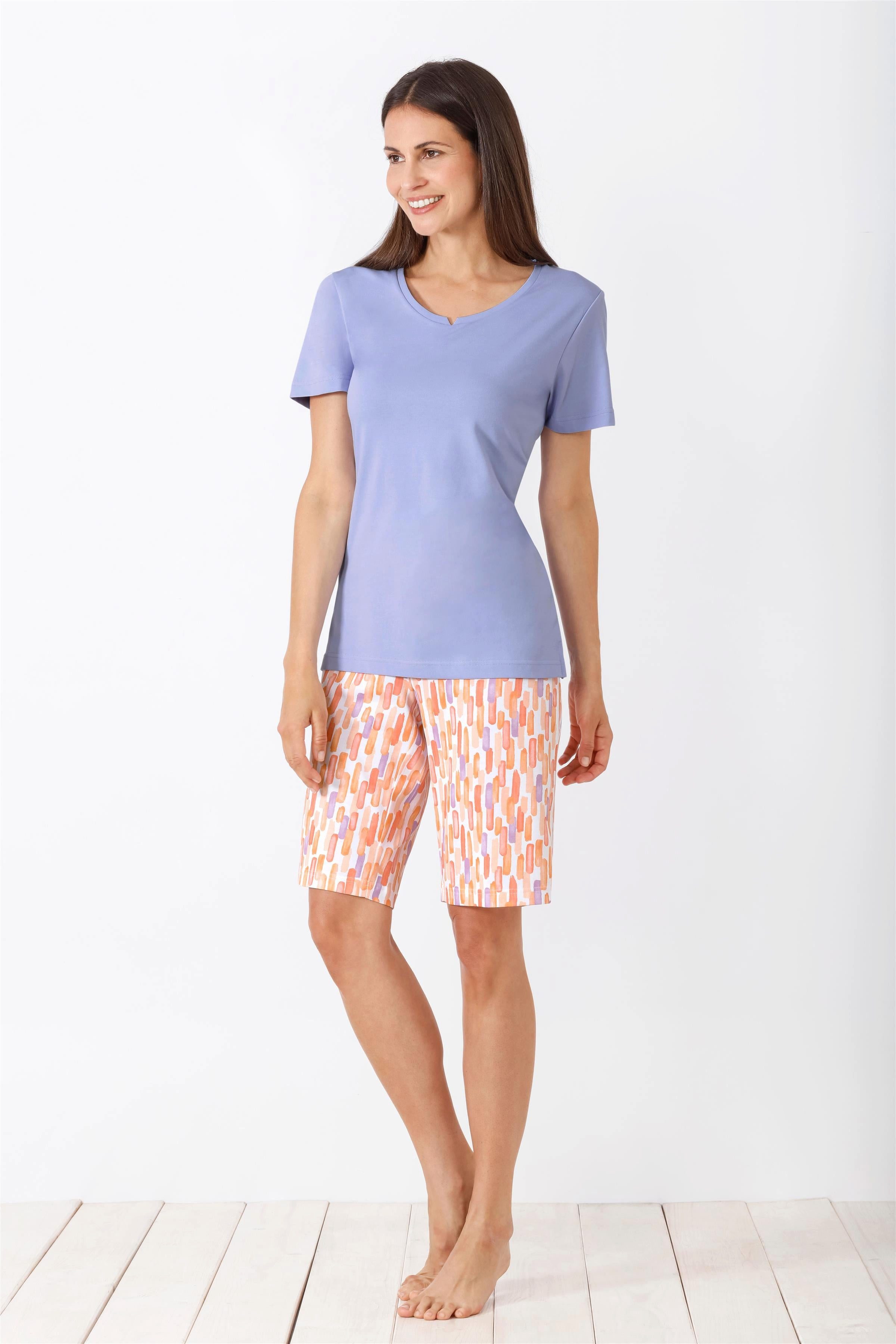 Hajo Schlafanzug Damen Shorty-Schlafanzug, Klima-Komfort günstig online kaufen