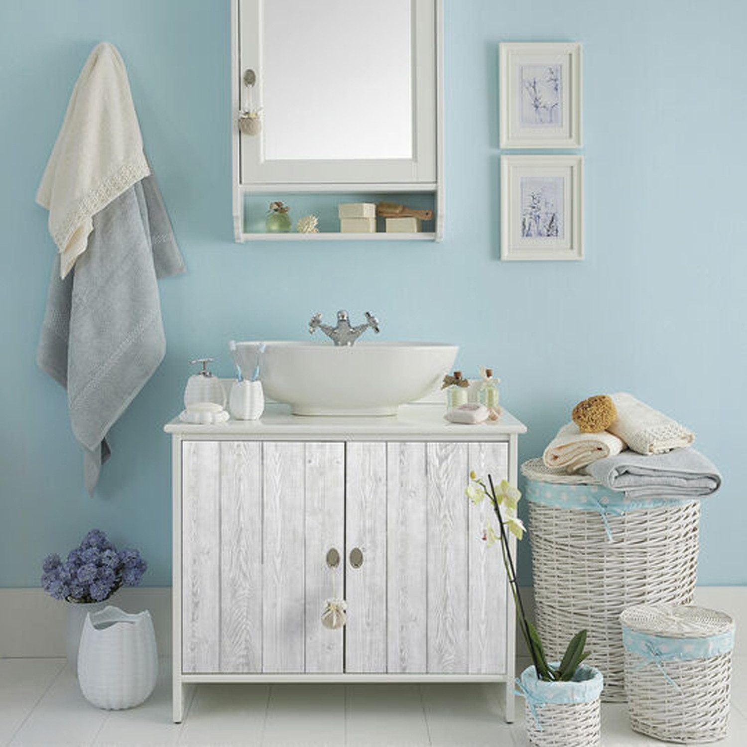 d-c-fix Möbelfolie Shabby Wood - selbstklebende Dekofolie Klebefolie für Möbel Küche, Designfolie - abwaschbar, zuschneidbar und rückstandslos entfernbar – Bild 2 von 5
