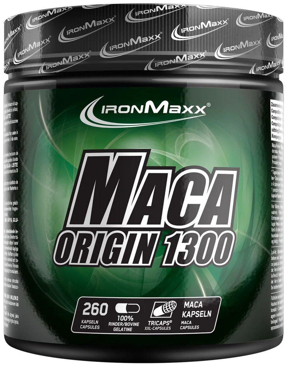 Ironmaxx IronMaxx Maca Origin 1300 - 260 Kapseln Kapseln