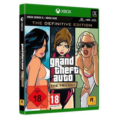 Grand Theft Auto: The Trilogy (GTA 3 + Vice City + San Andreas) Xbox One, Xbox One X, Xbox Series X