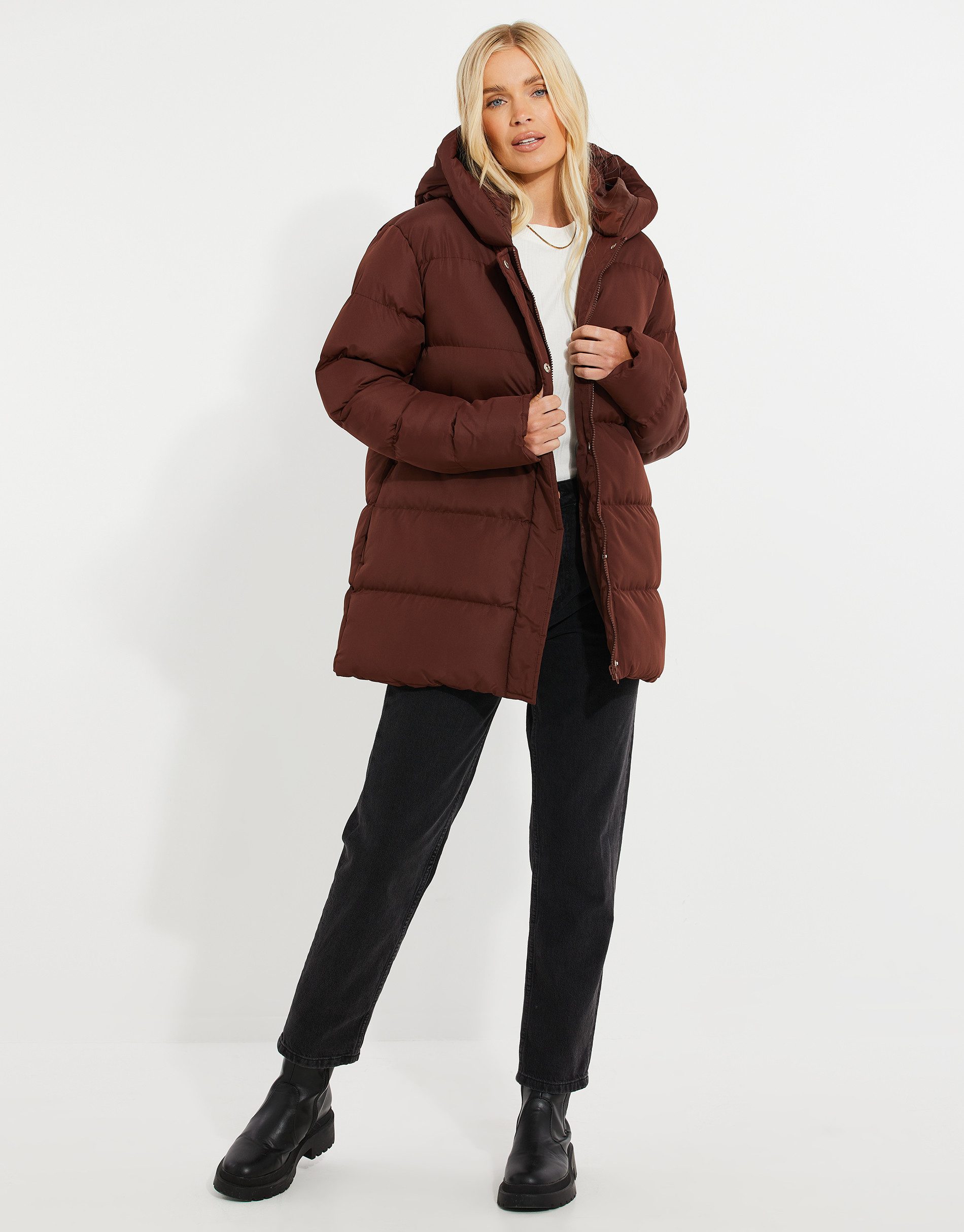 Threadbare Steppjacke THB Curve Hayley Puffer günstig online kaufen