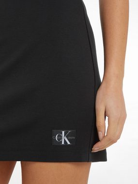 Calvin Klein Jeans Sweatrock MILANO MINI SKIRT mit Logopatch