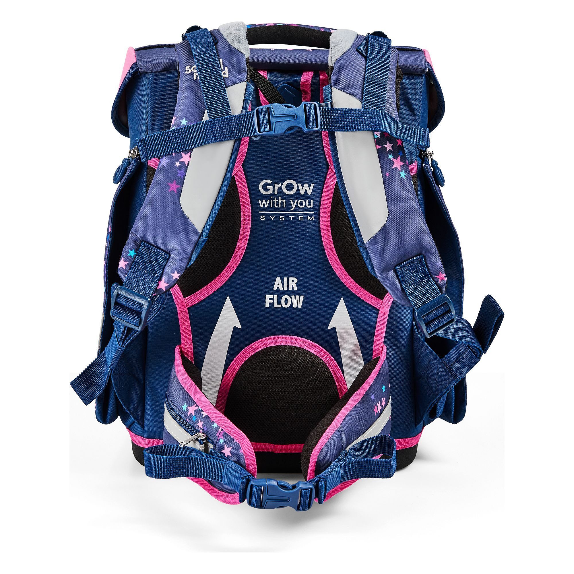 SCHOOL-MOOD® Schulranzen Champion Maxx (6-tlg), Polyester